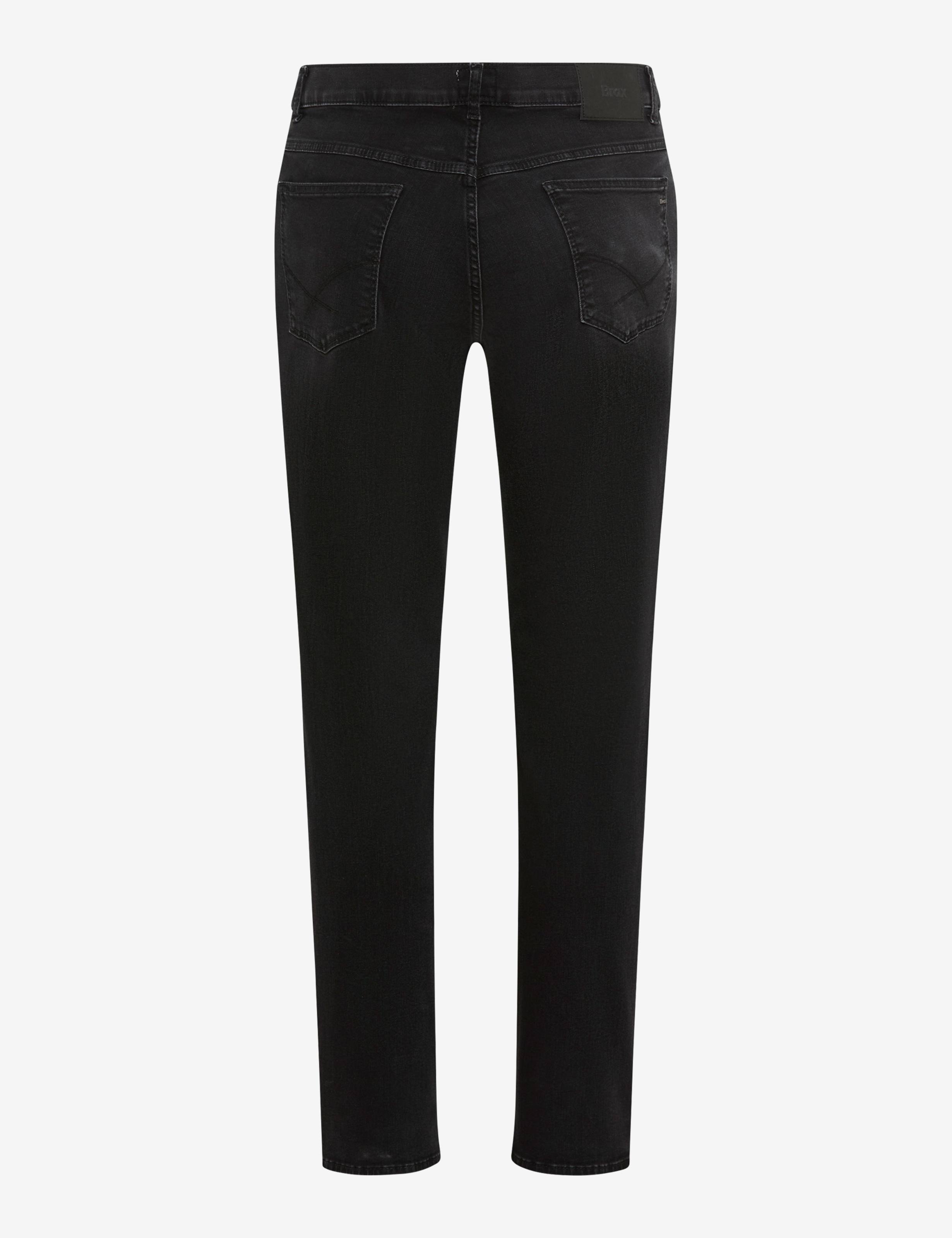 Herre Style COOPER Denim Mørkegrå Regular Fit Udskæring bagpå