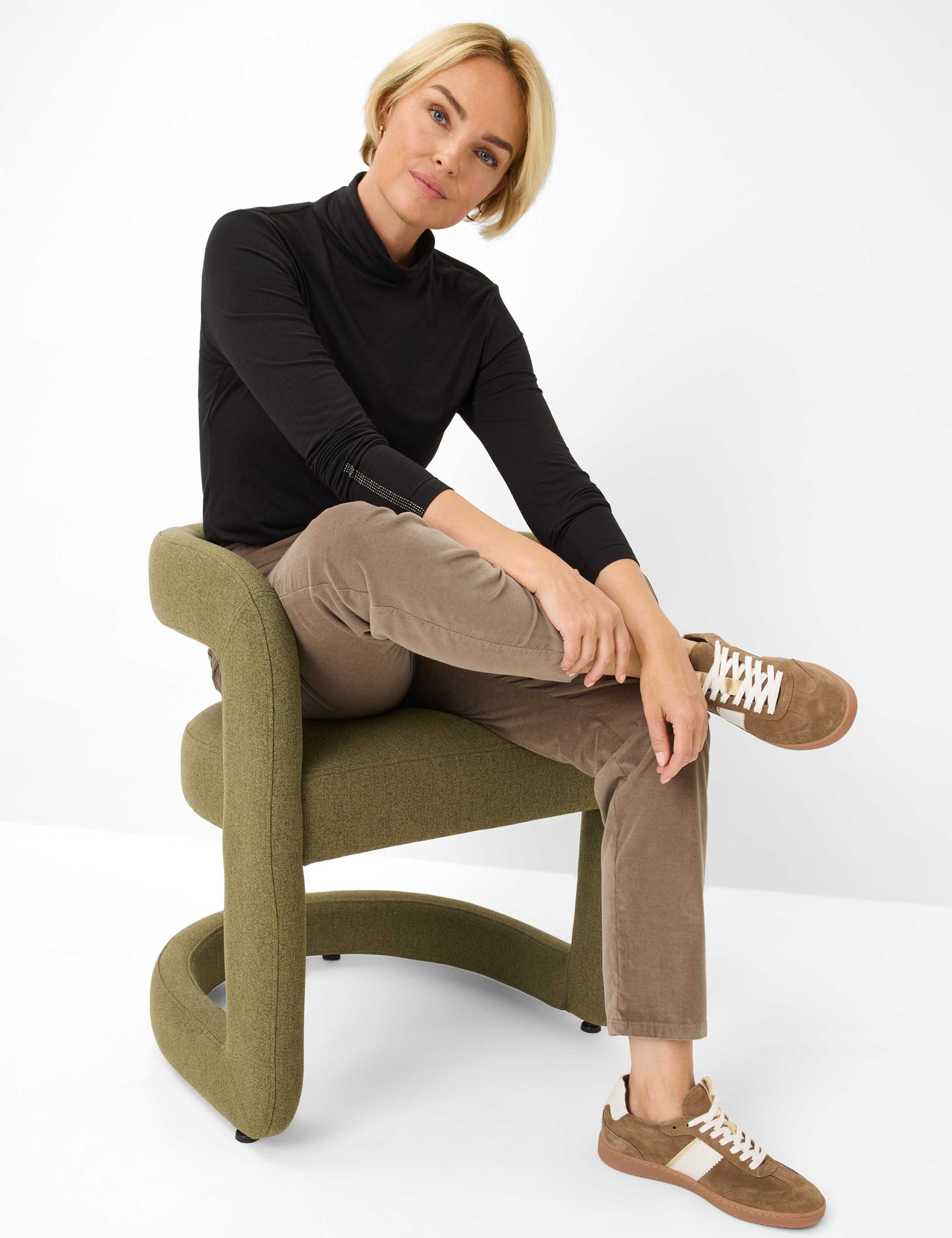 Dames Style CAREN NEW Lichtbruin Comfort Plus Fit Detail 1