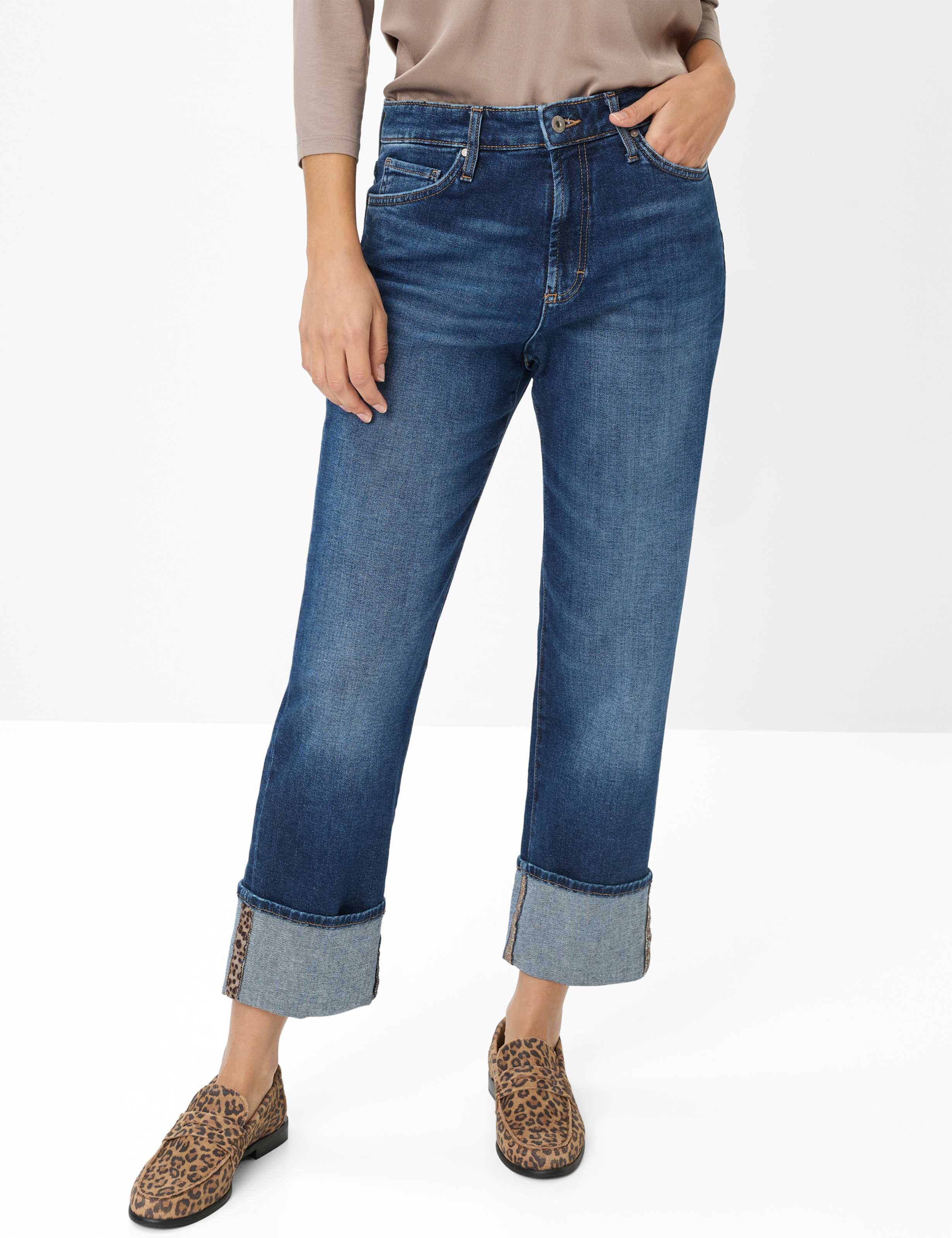 Thumbnail - Brax Damen Five-Pocket-Hose Style MADISON S USED REGULAR BLUE, denim blau, Gr. 46