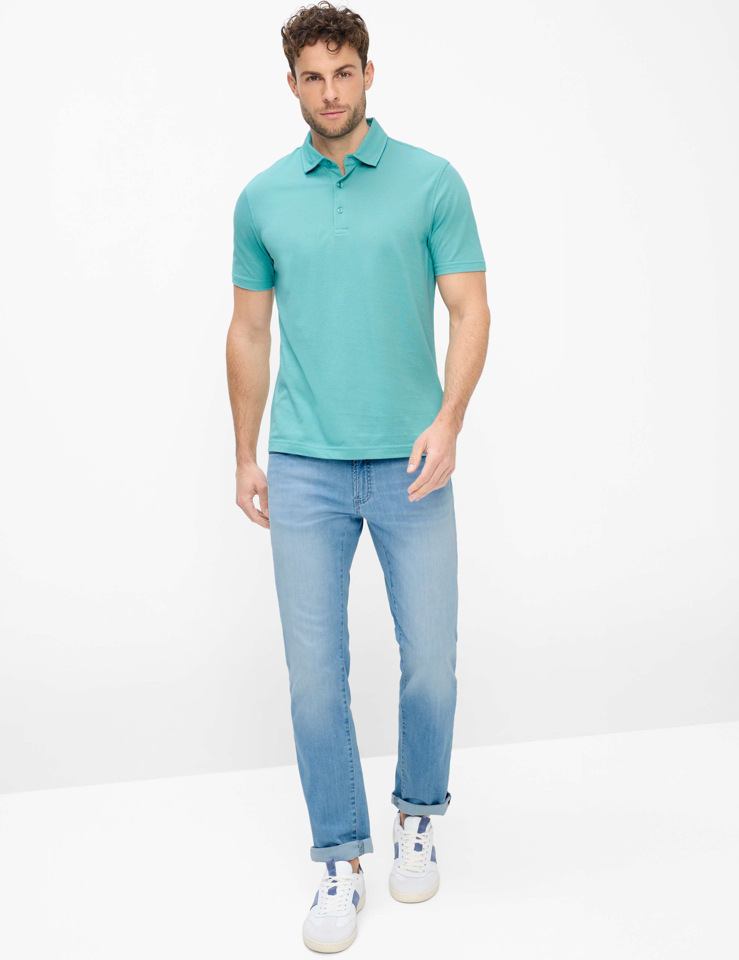 Herren Style PEPE Hellgrün  Model Outfit