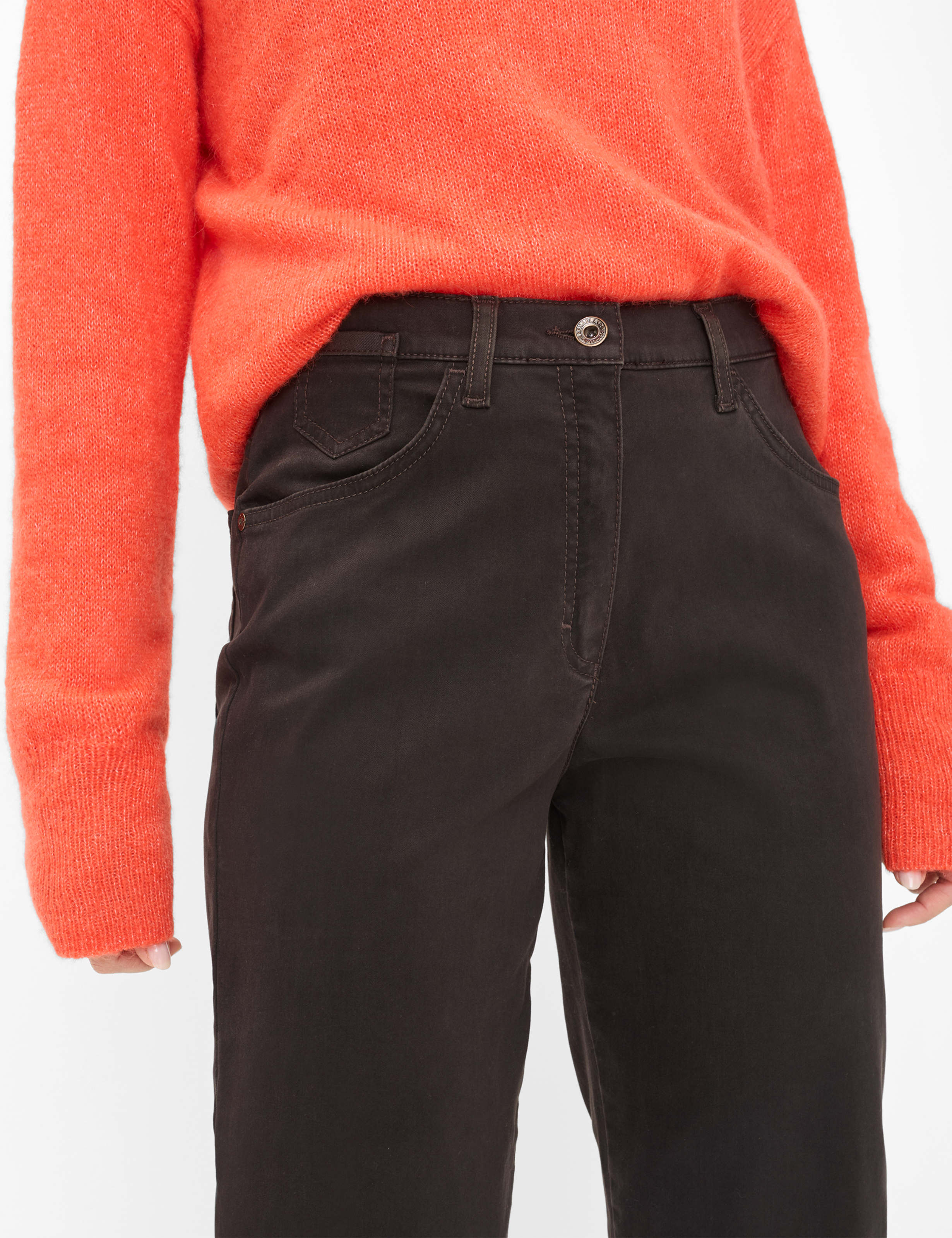 Damen Style CORRY Dunkelbraun Comfort Plus Fit Detail 2