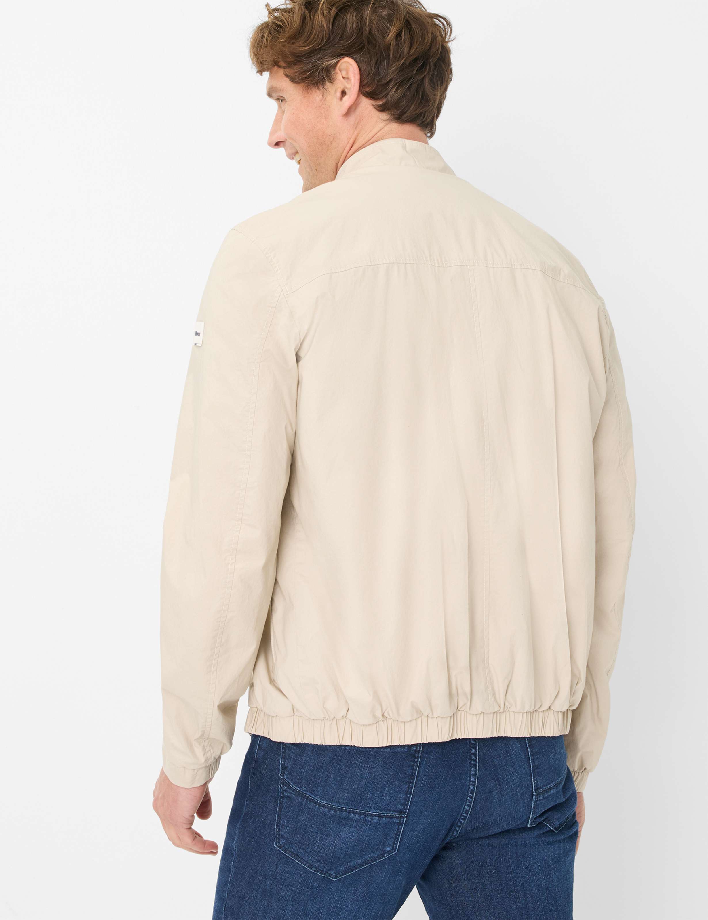 Men Style CALVIN Beige  Model back