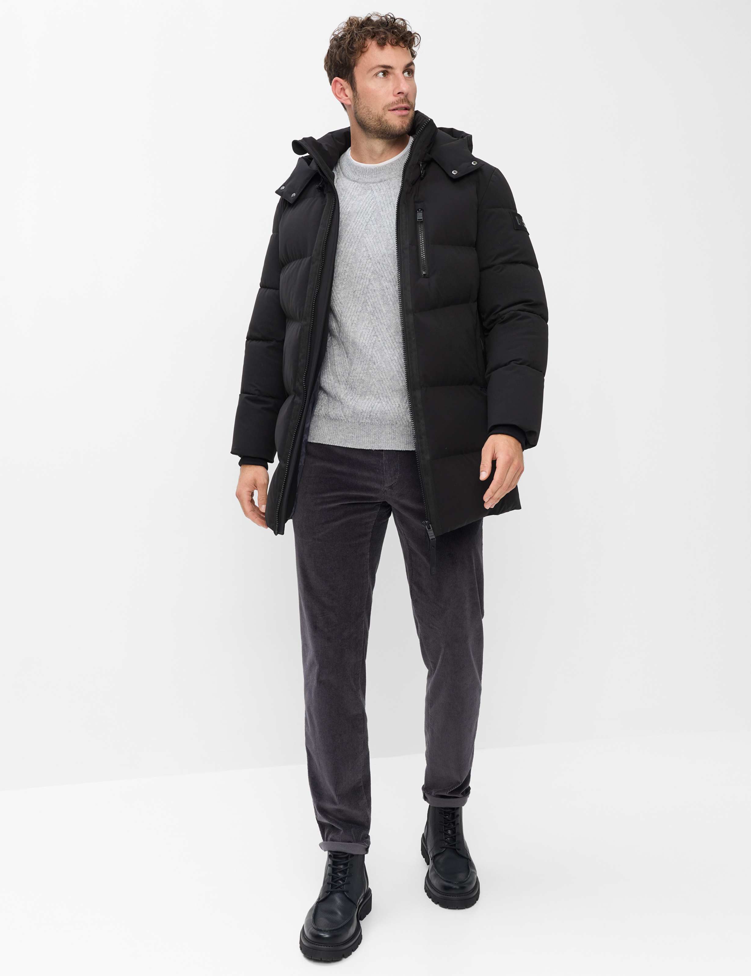 Men Style GARRETT Black  Model Outfit