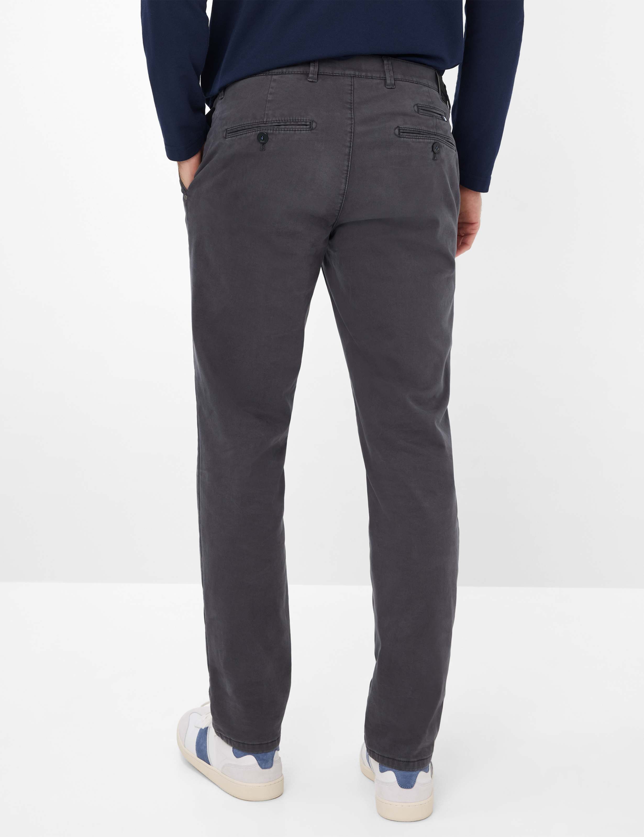 Thumbnail - Brax Herren Chino Style FABIO TT ELEFANT, grau, Gr. 44/32