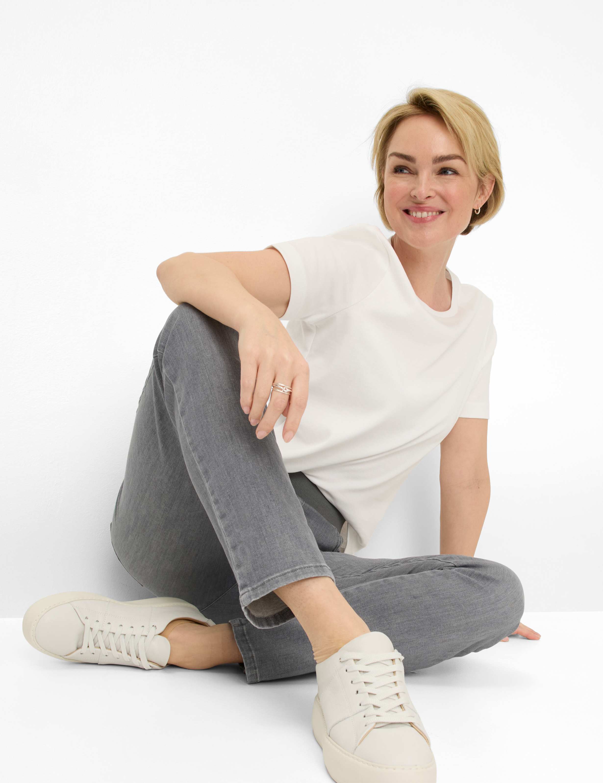 Damen Style PAMINA Denim Grau  Detail 1