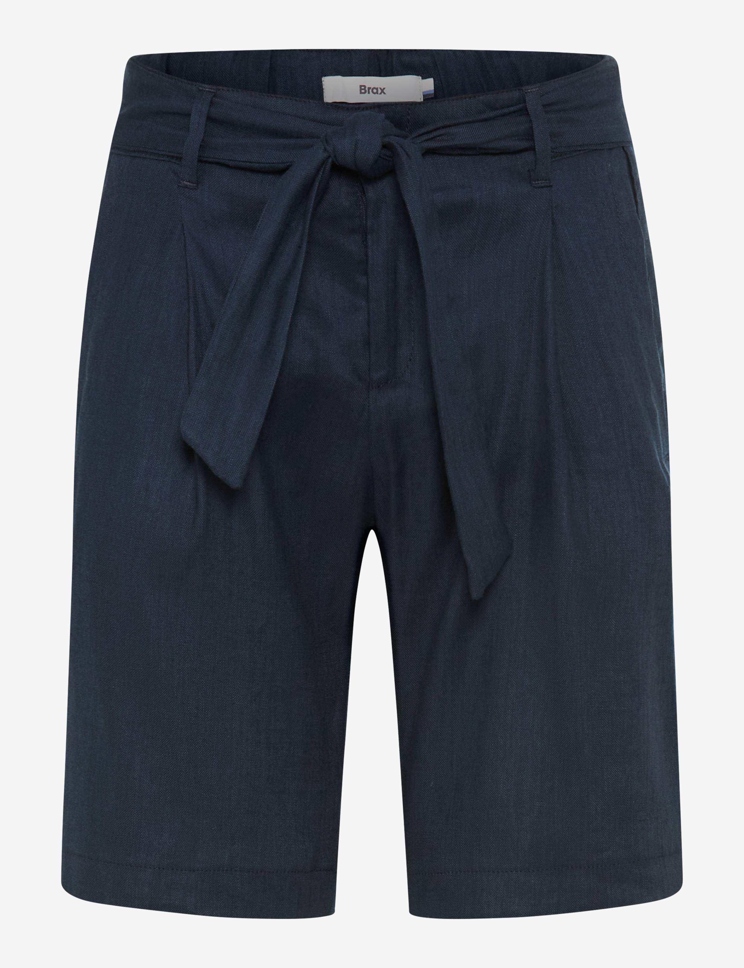 Femme Style MAINE B Bleu Foncé Wide Leg Détourage avant