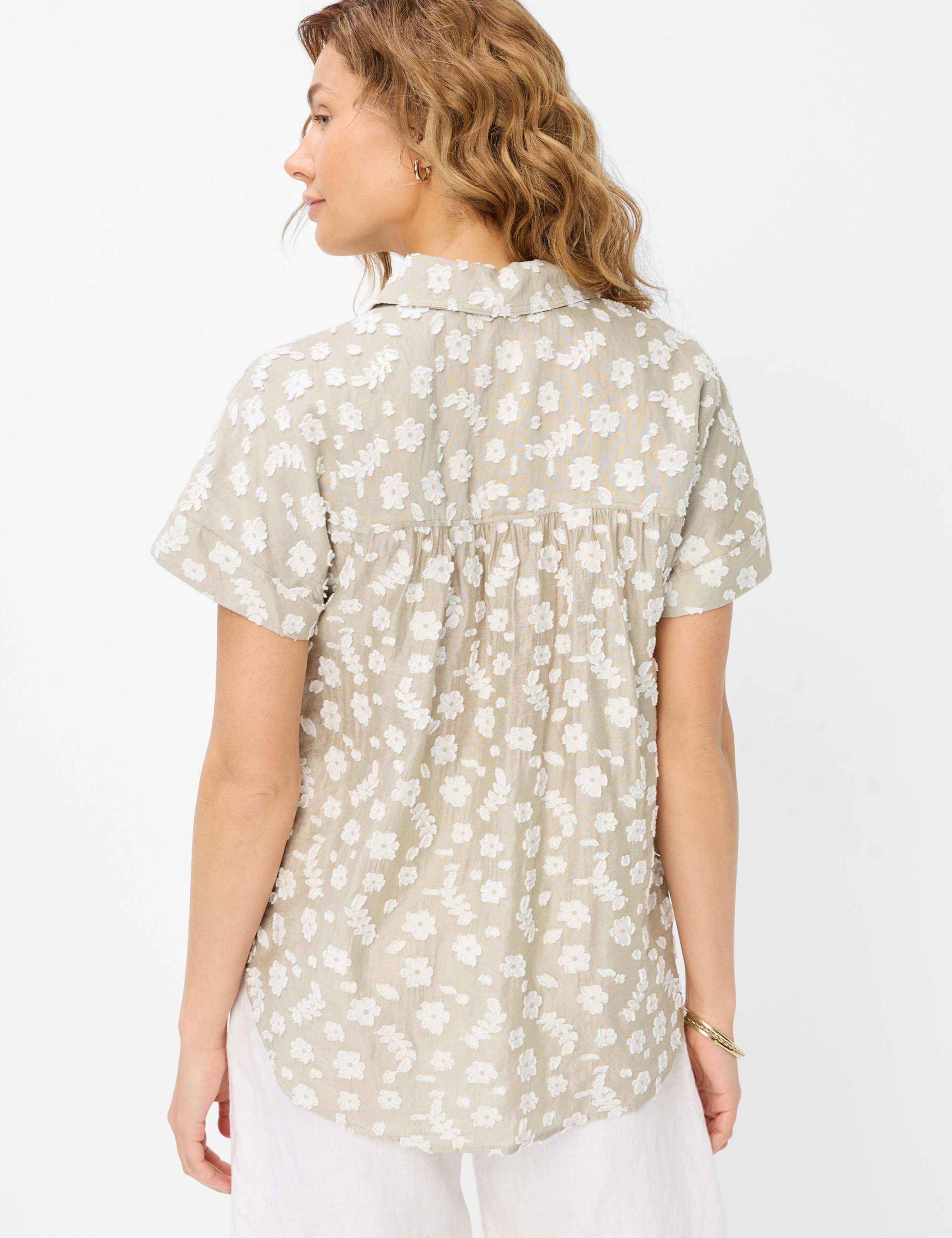 Women Style VIV Light Beige  Model back