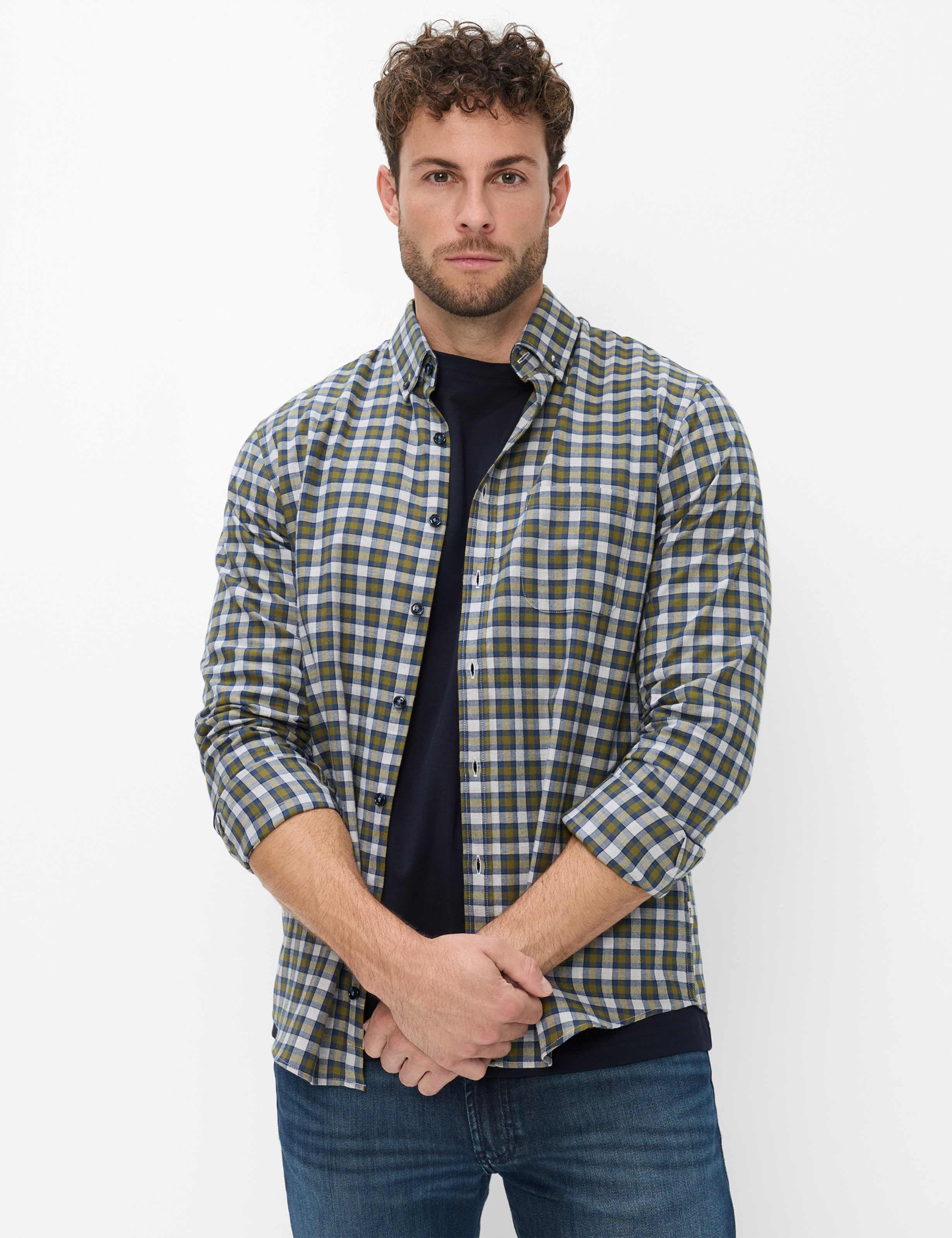 Tinten groen, Heren, Style DANIEL, MODEL_FRONT_ISHOP