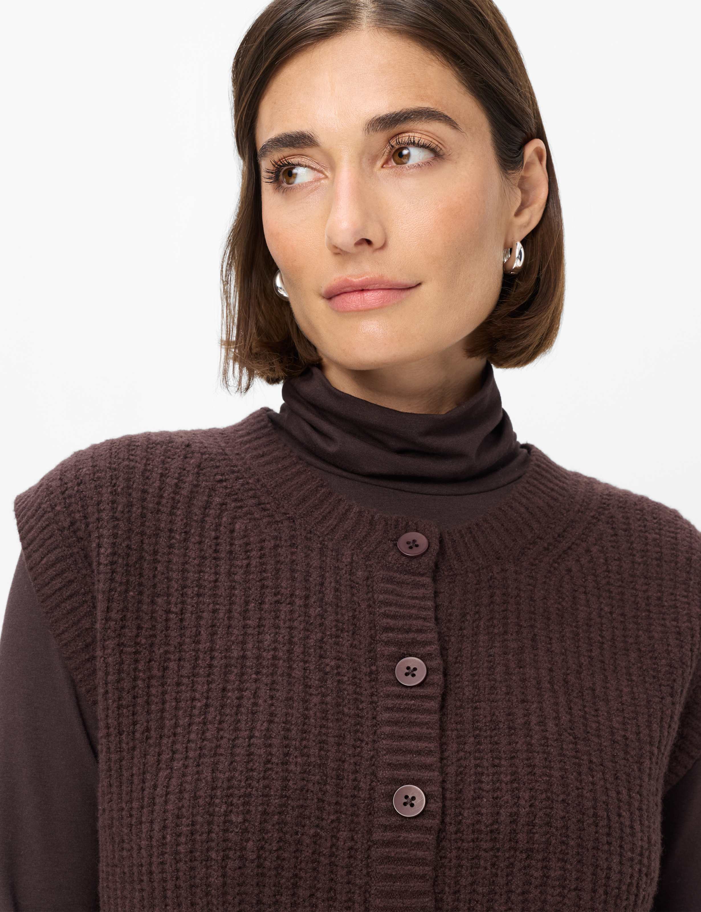 Damen Style ELISA Dunkelbraun  Detail 2