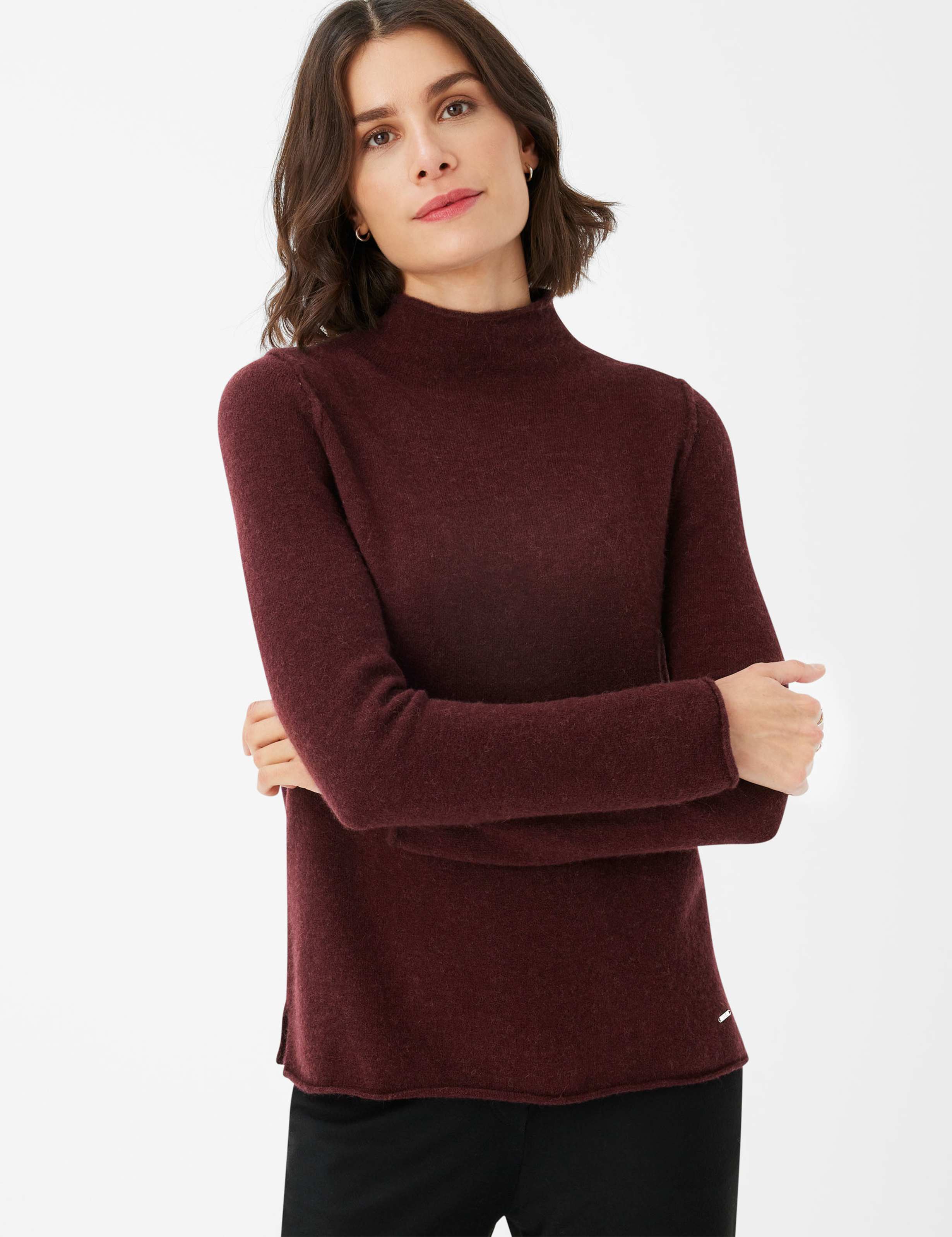 Women Style LEE berry  Model Front