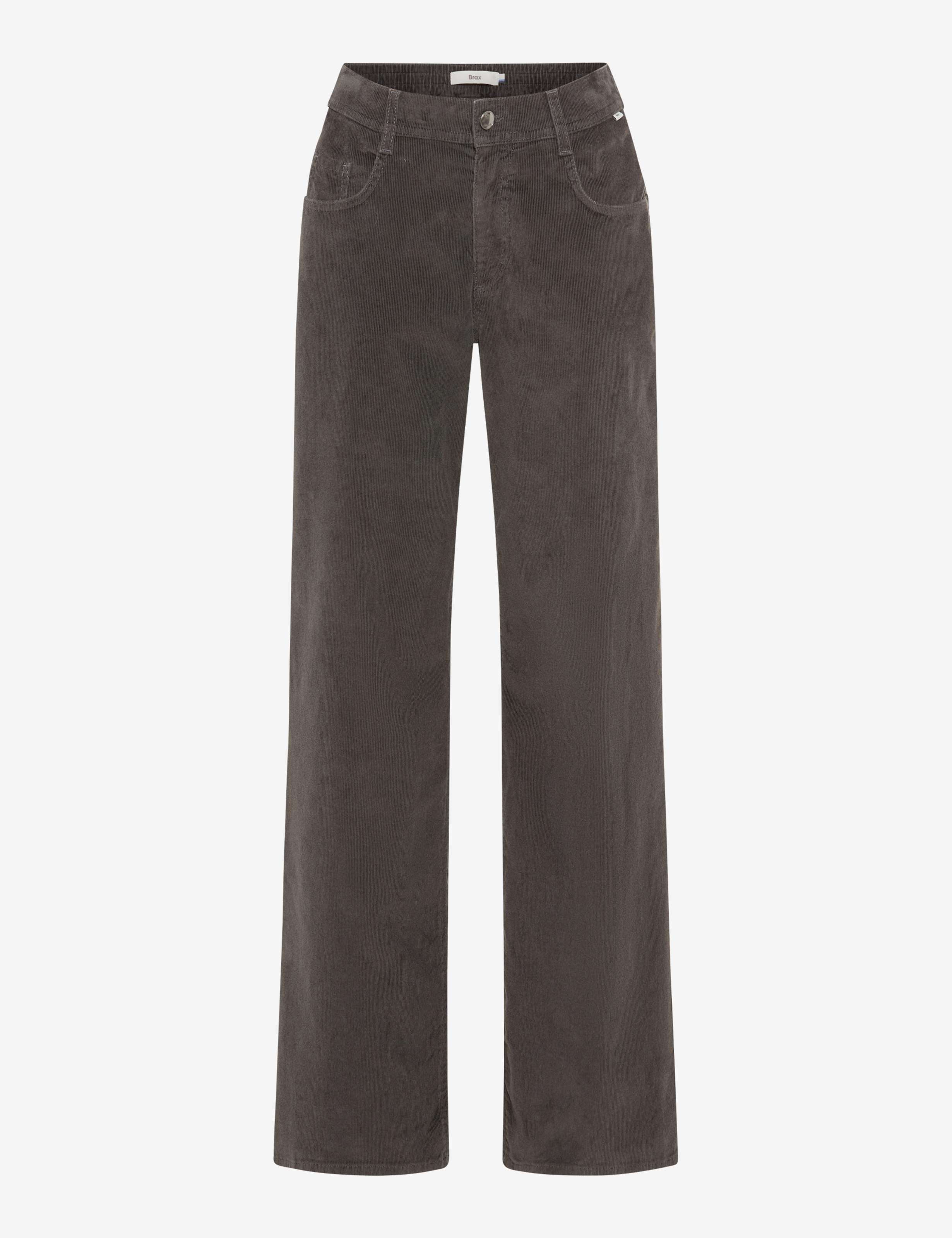 Dames Style MORGAN Donkergrijs Wide Leg Beeld voorkant