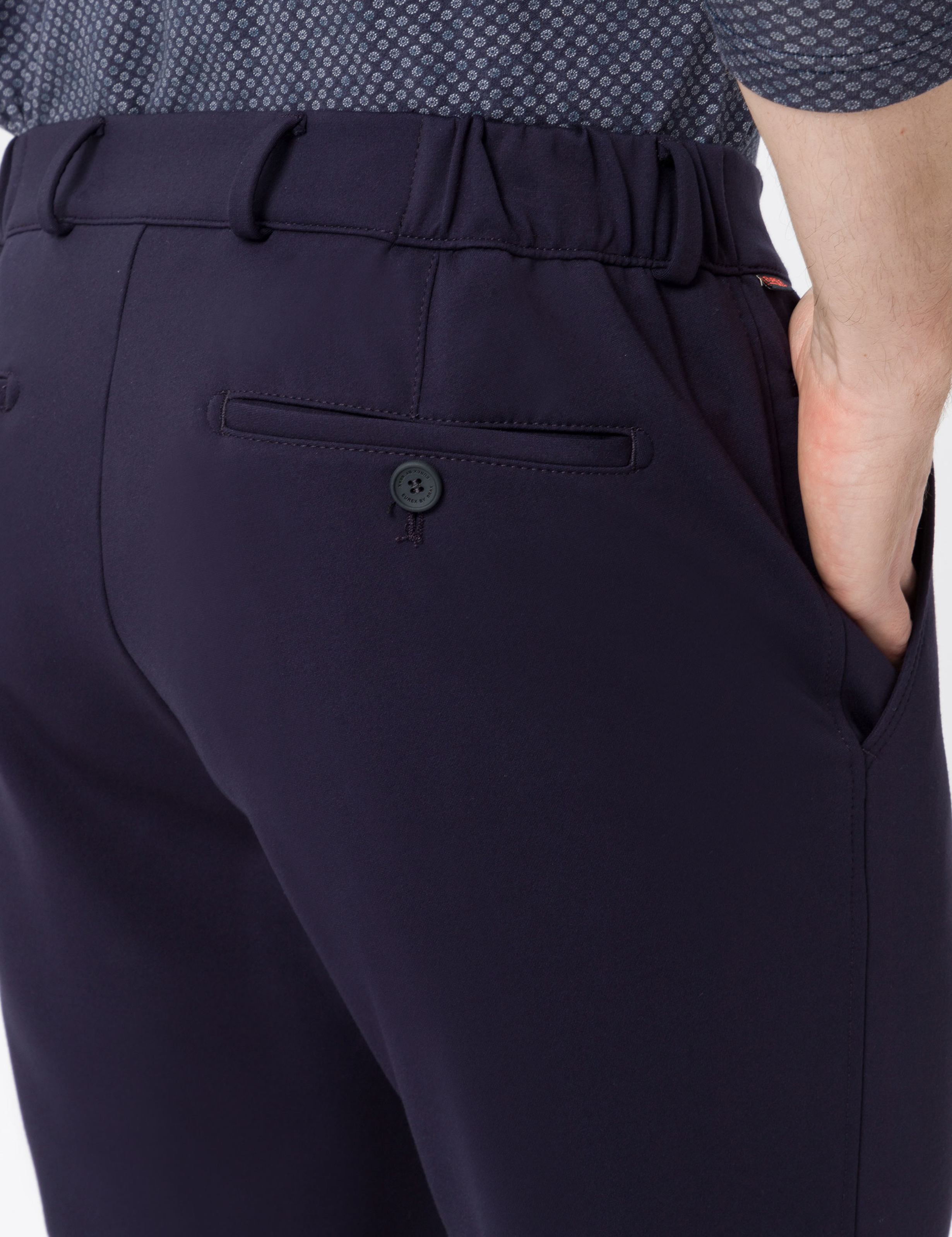 Herren Style THILO Dunkelblau Regular Fit Detail 1