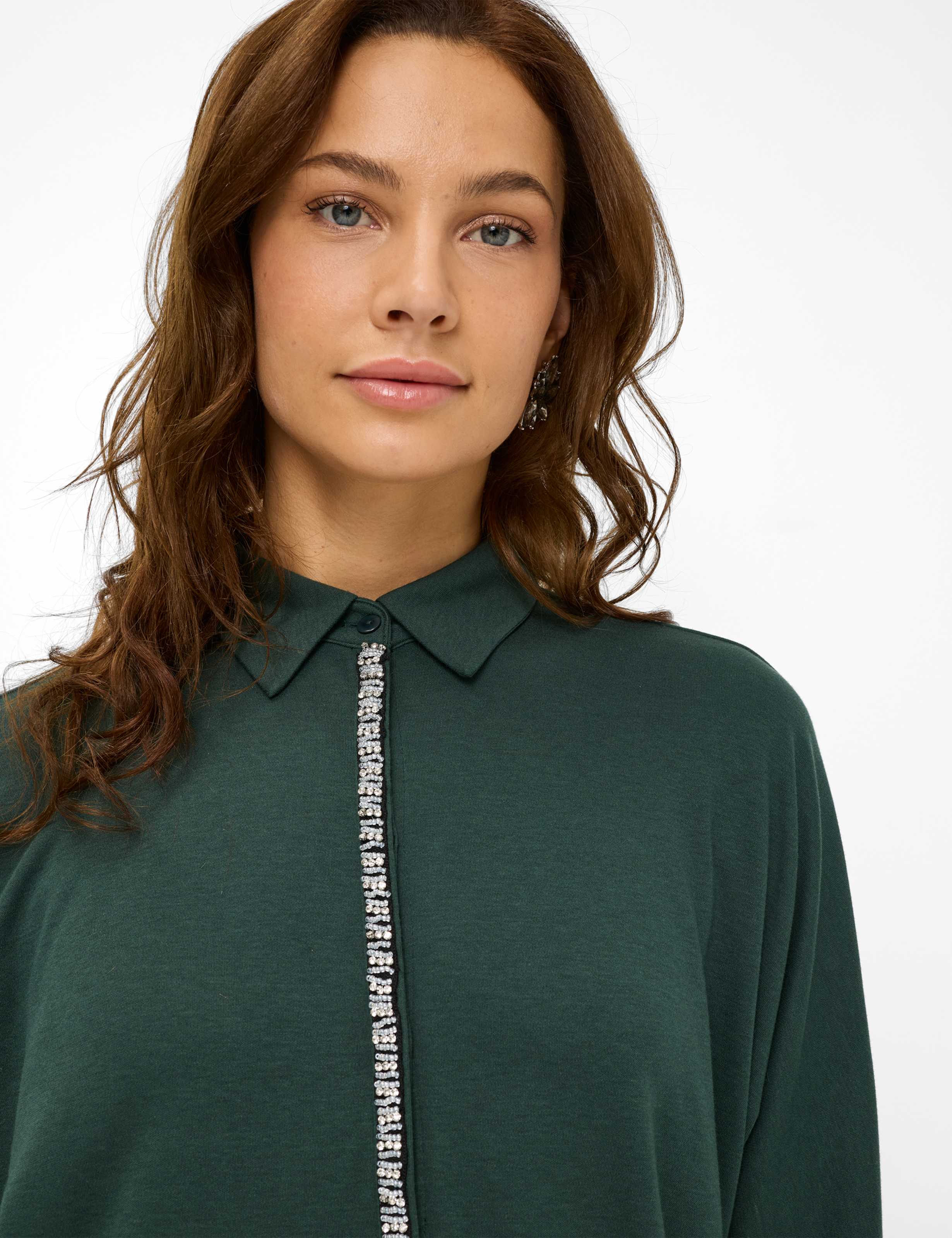 Dames Style CELIA M Donkergroen  Detail 1