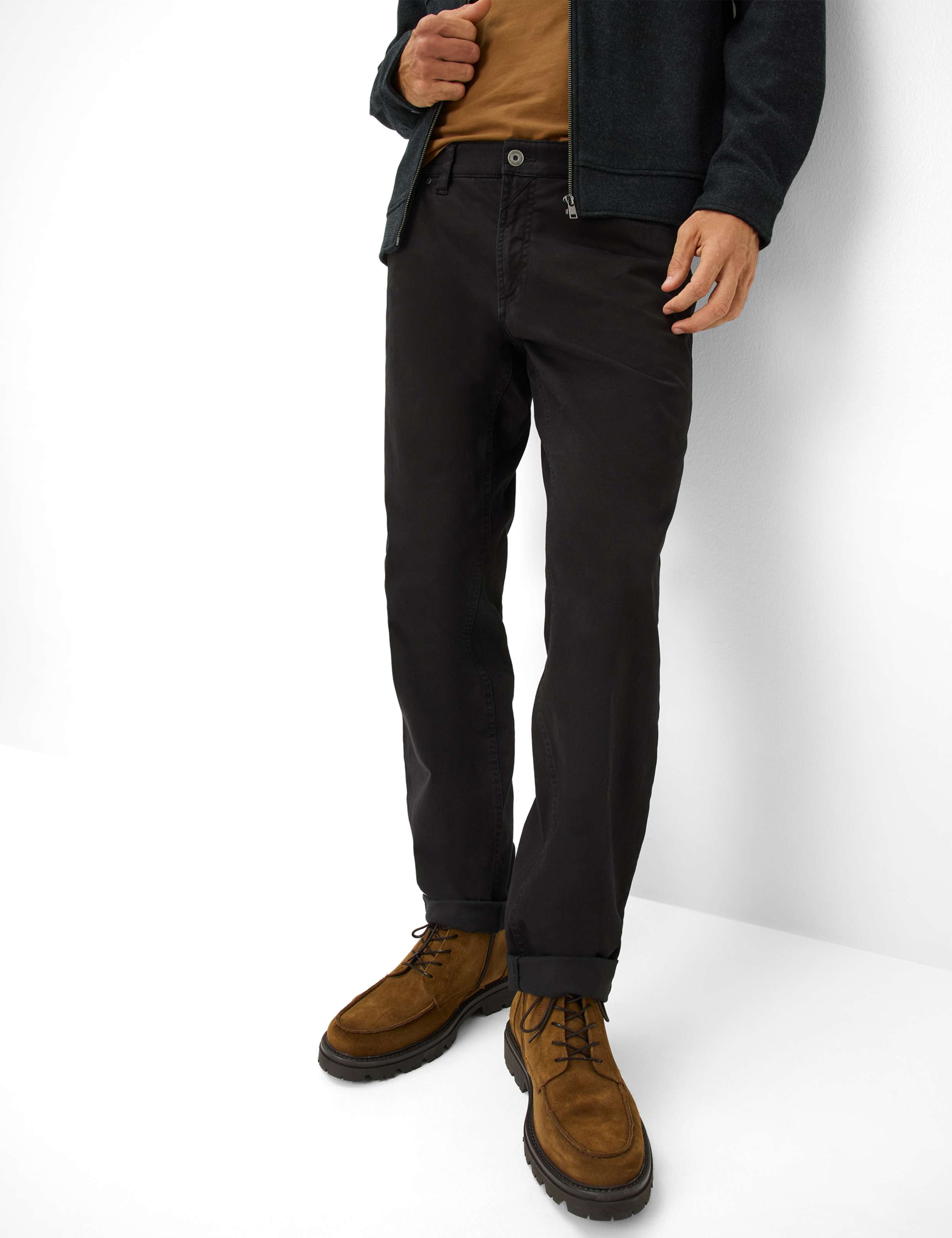Homme Style LUKE Noir Modern Fit Détail 1