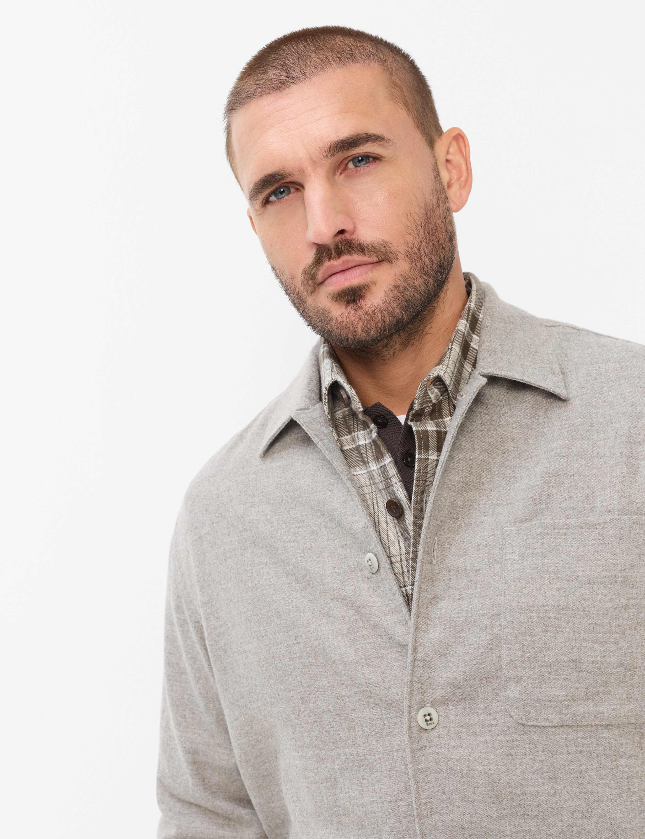 Herren Style LUCA Braun  Detail 1