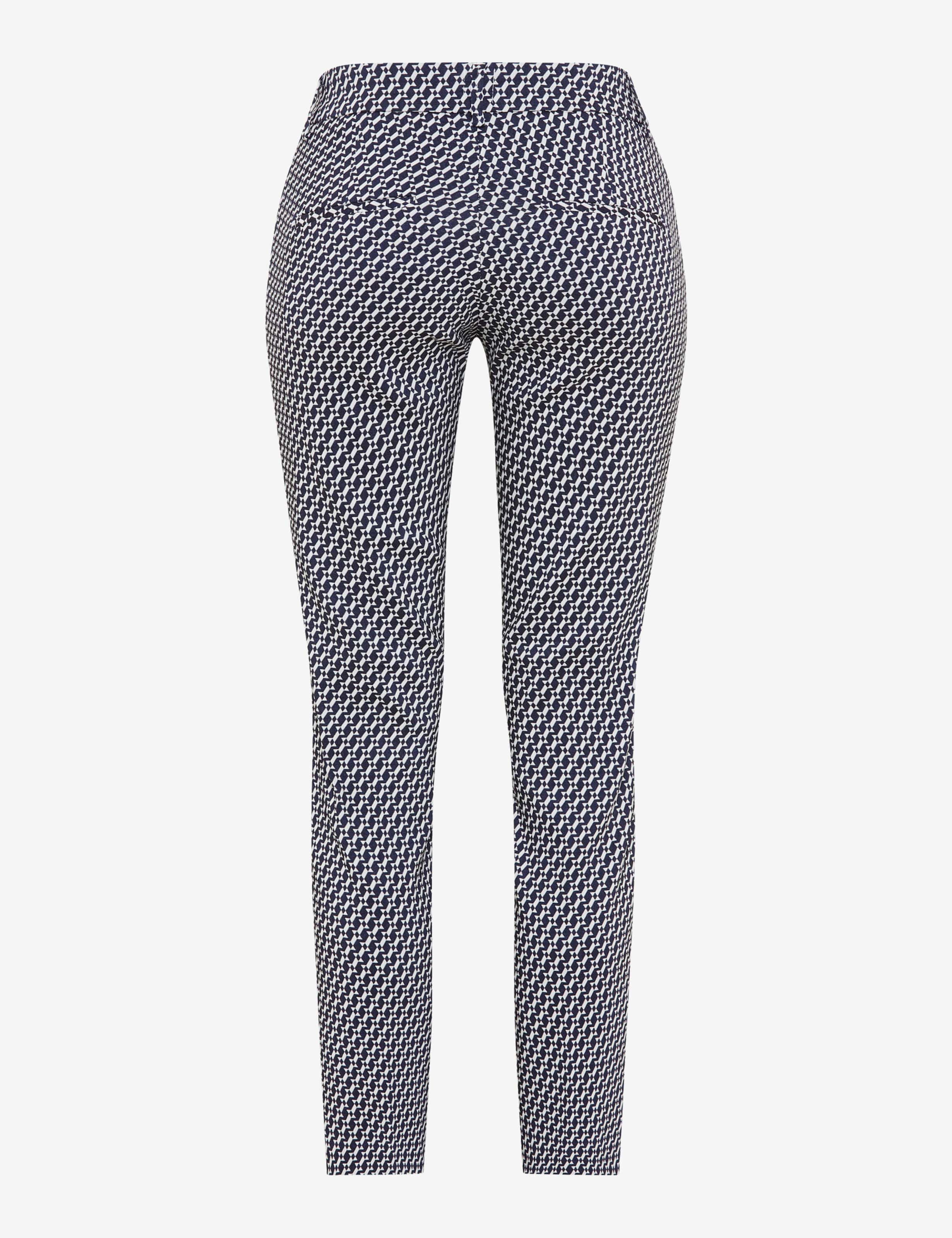 Femme Style SHAKIRA S Bleu Foncé Slim Fit Détourage arrière