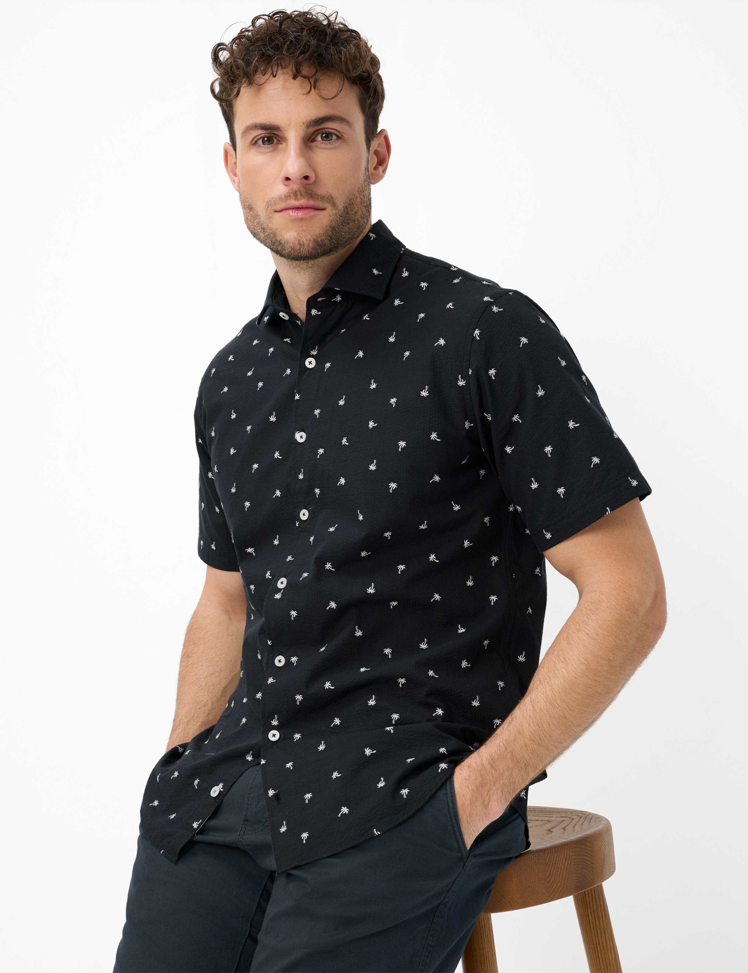 Herren Style HARDY Dunkelblau  Detail 1