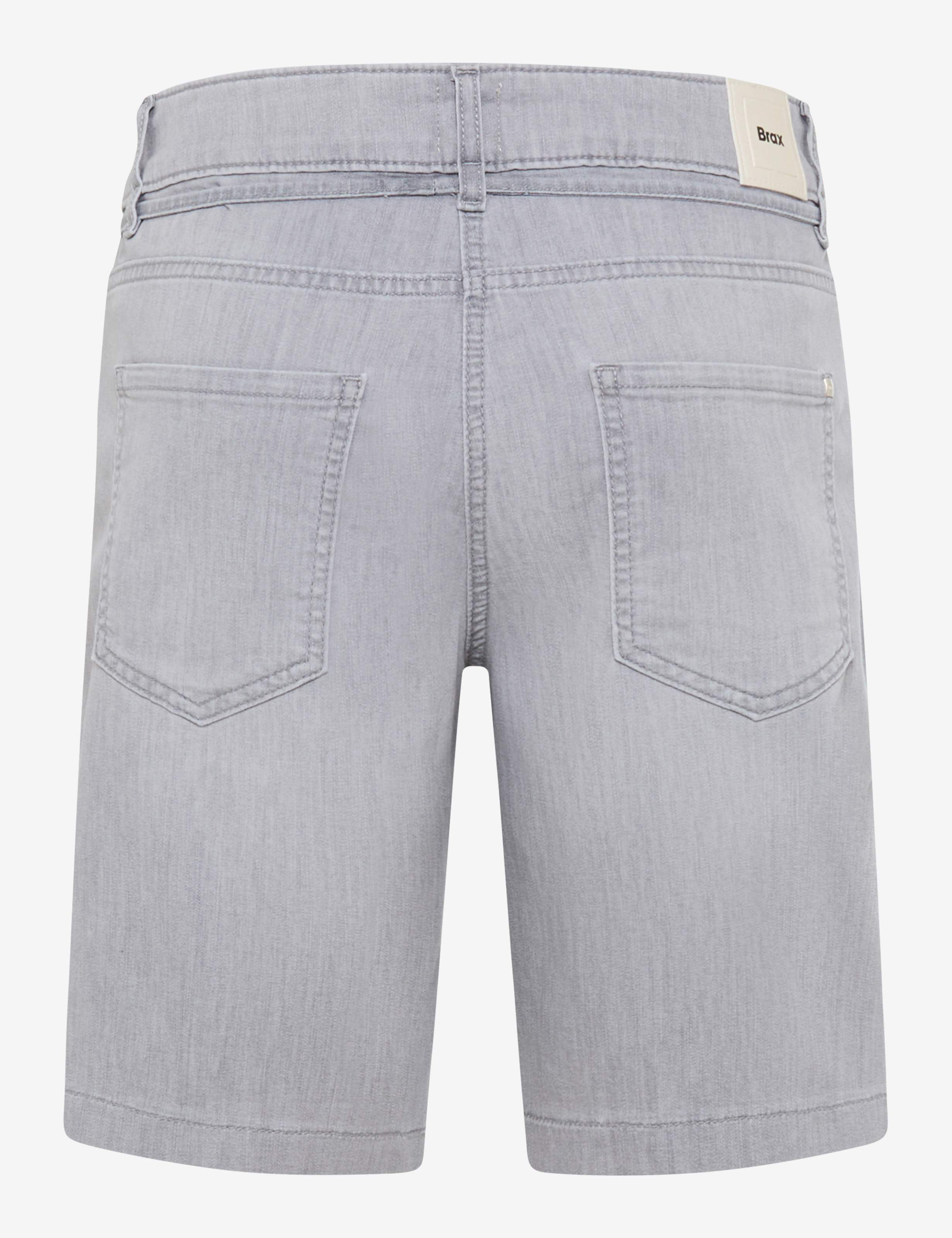 Women Style MAINE B Denim Light Gray Wide Leg Stand-alone rear view