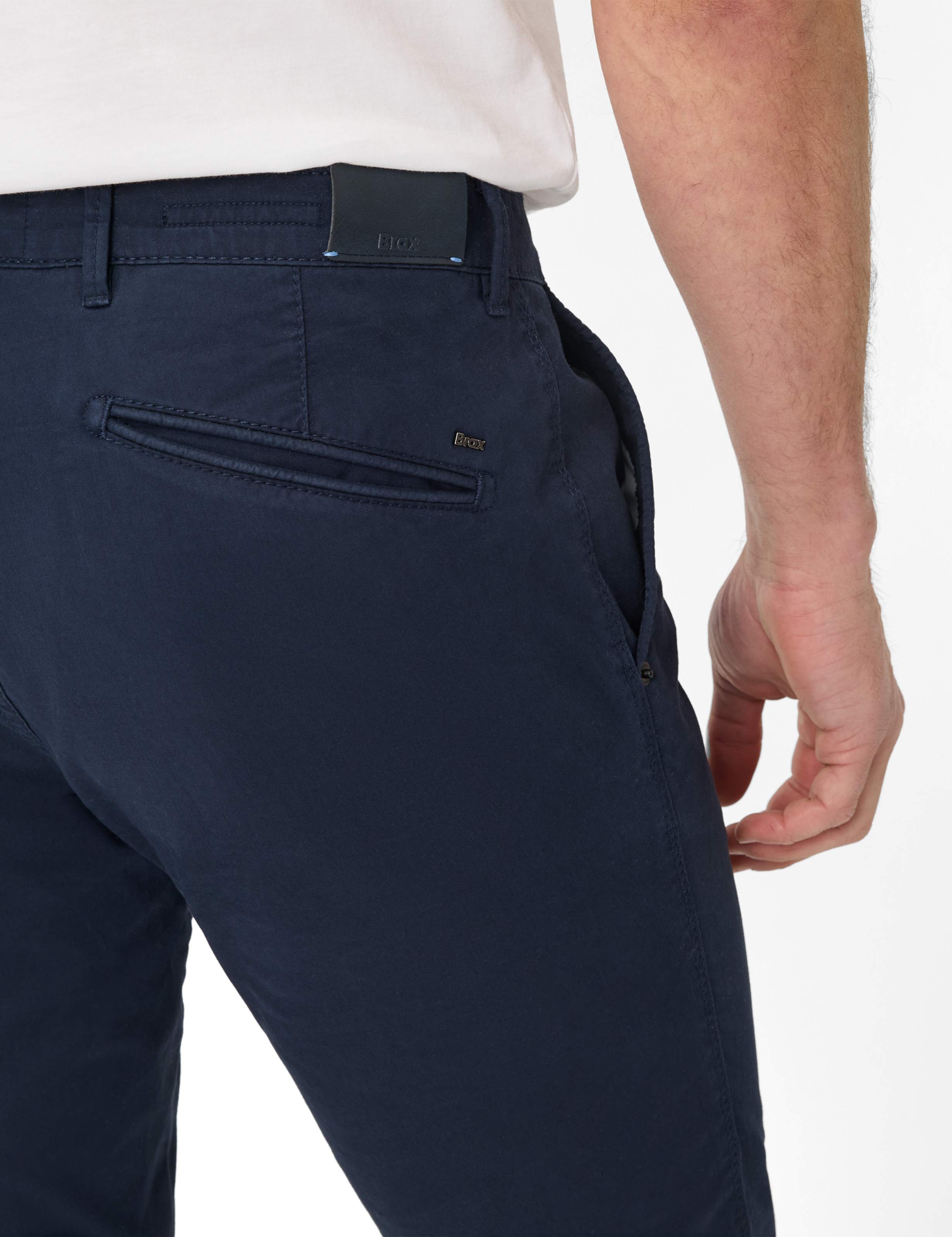 Homme Style SILVIO Bleu Foncé Slim Fit Détail 2