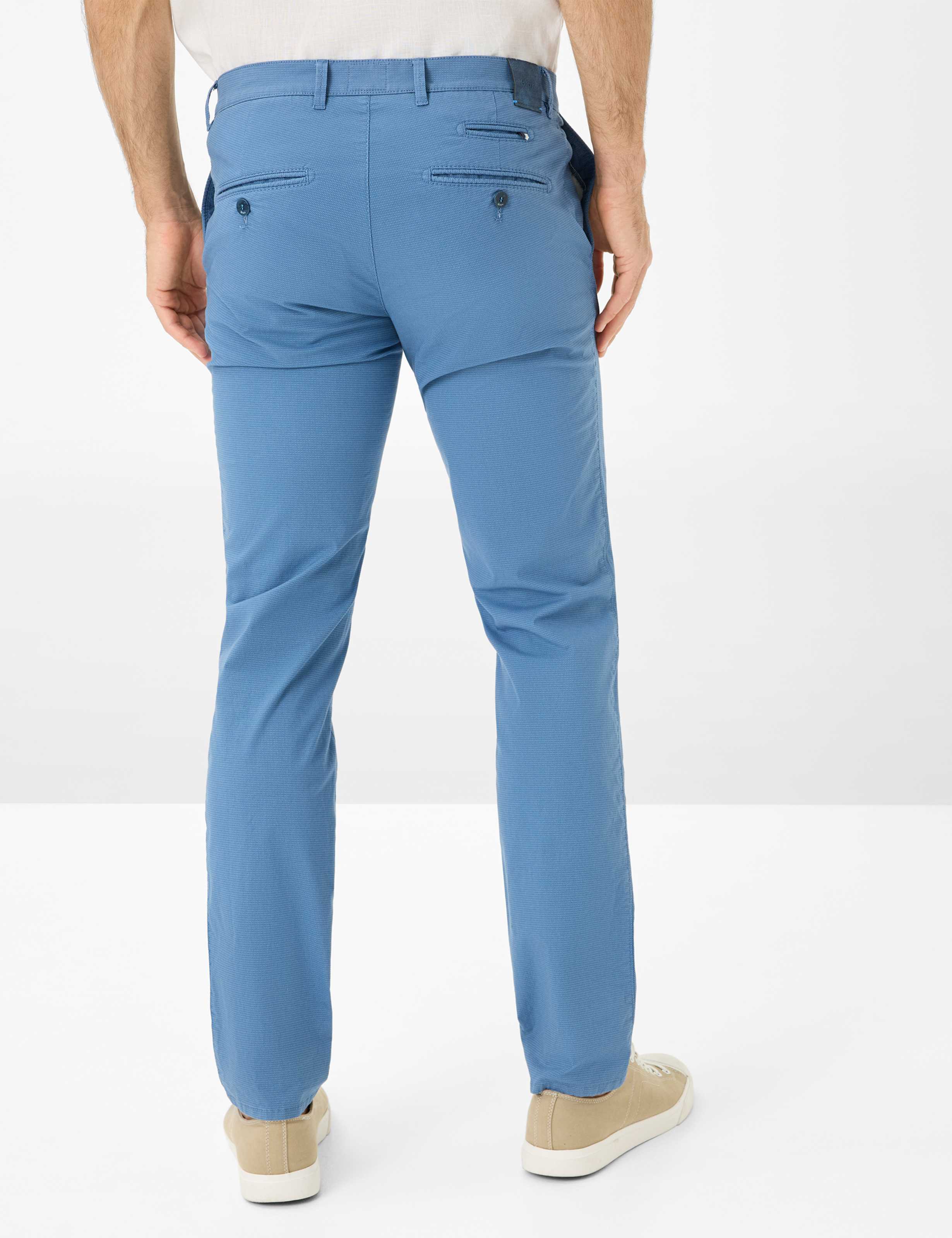 Men Style FABIO Blue Modern Fit Model back