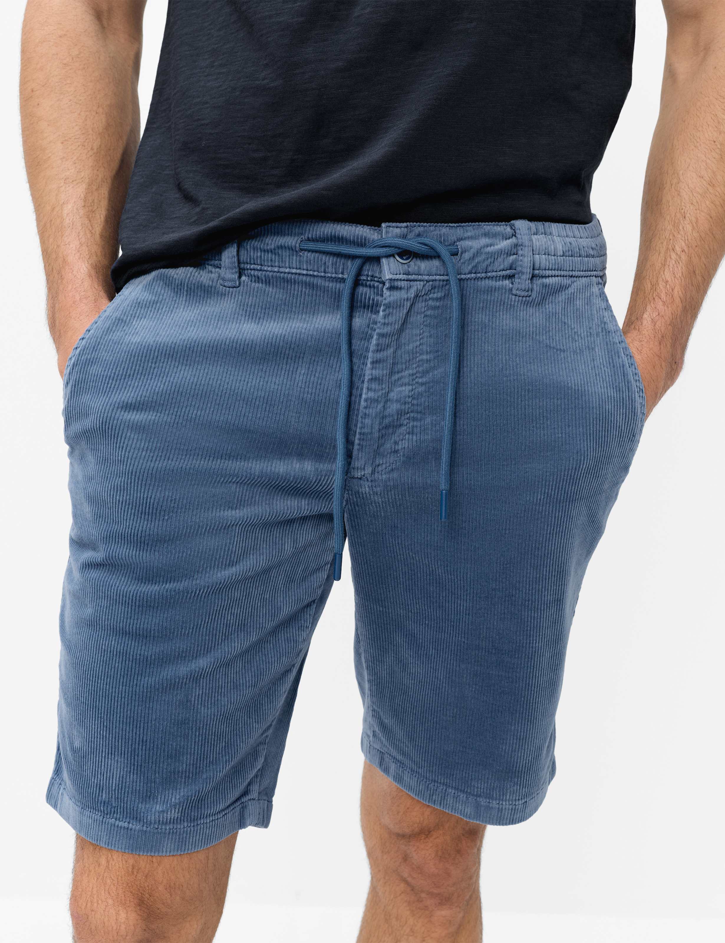 Herre Style BALU Blå Modern Fit Detalje 2