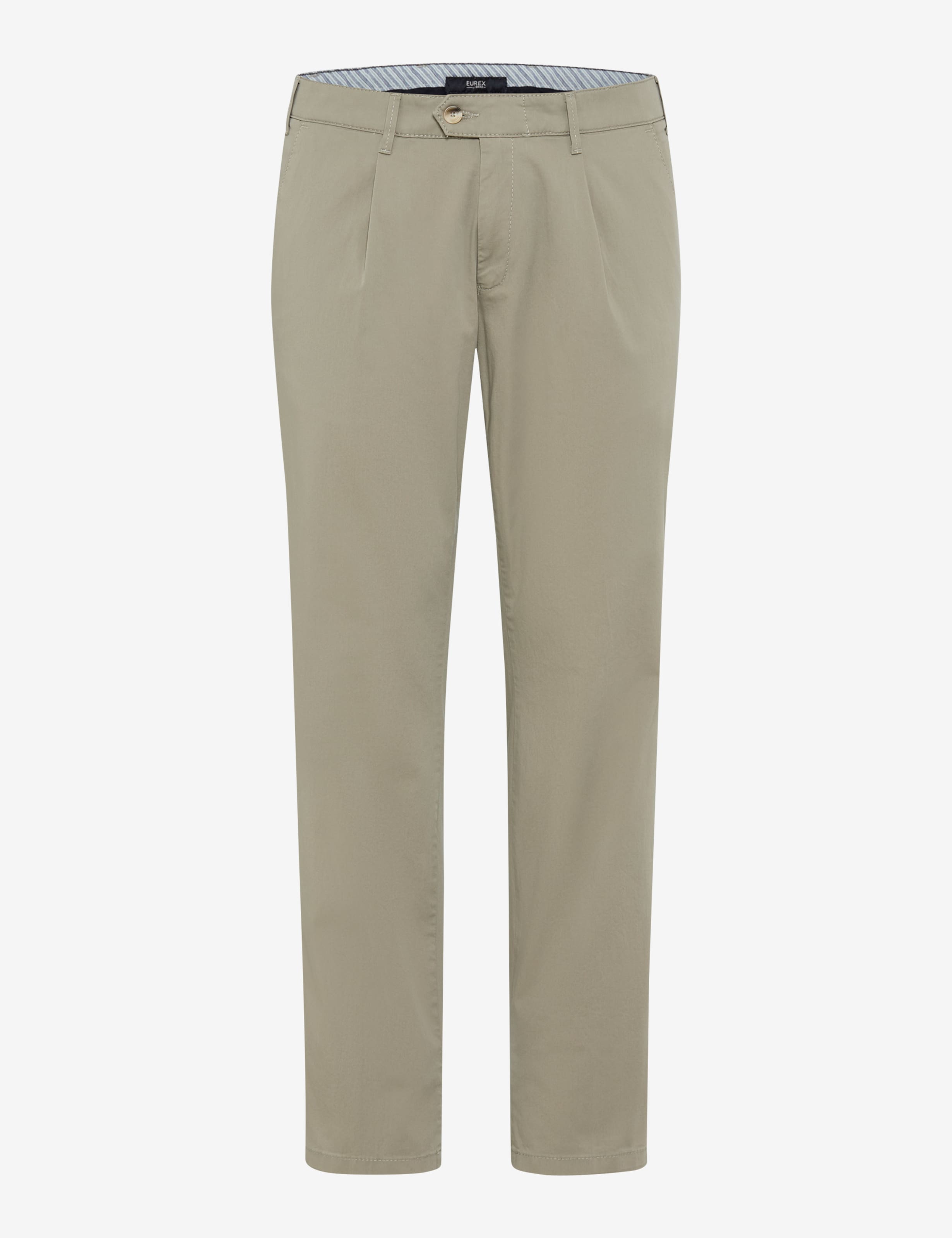Heren Style LUIS Groen - Khaki Regular Fit Beeld voorkant