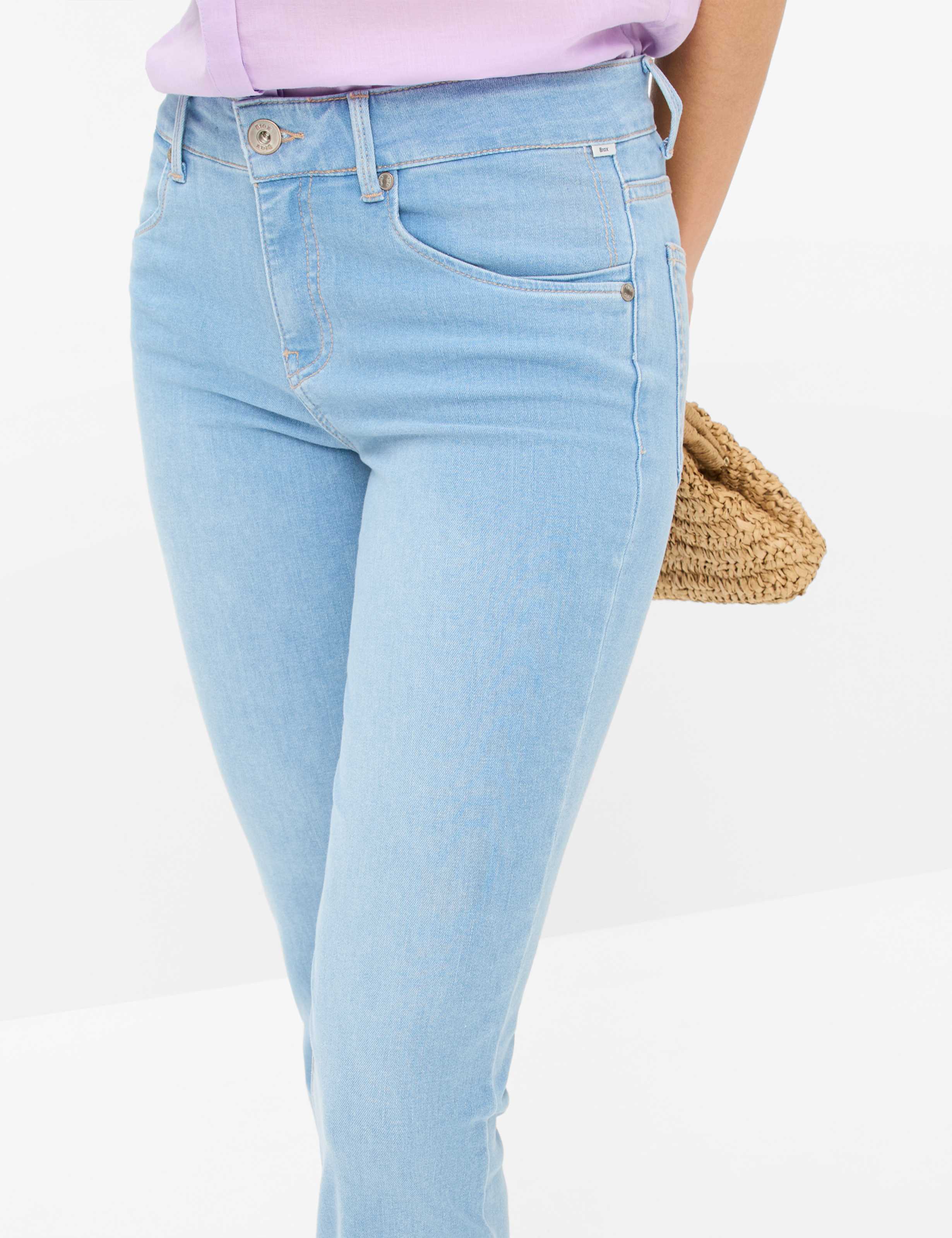 Damen Style SHAKIRA S Denim Hellblau Slim Fit Detail 1