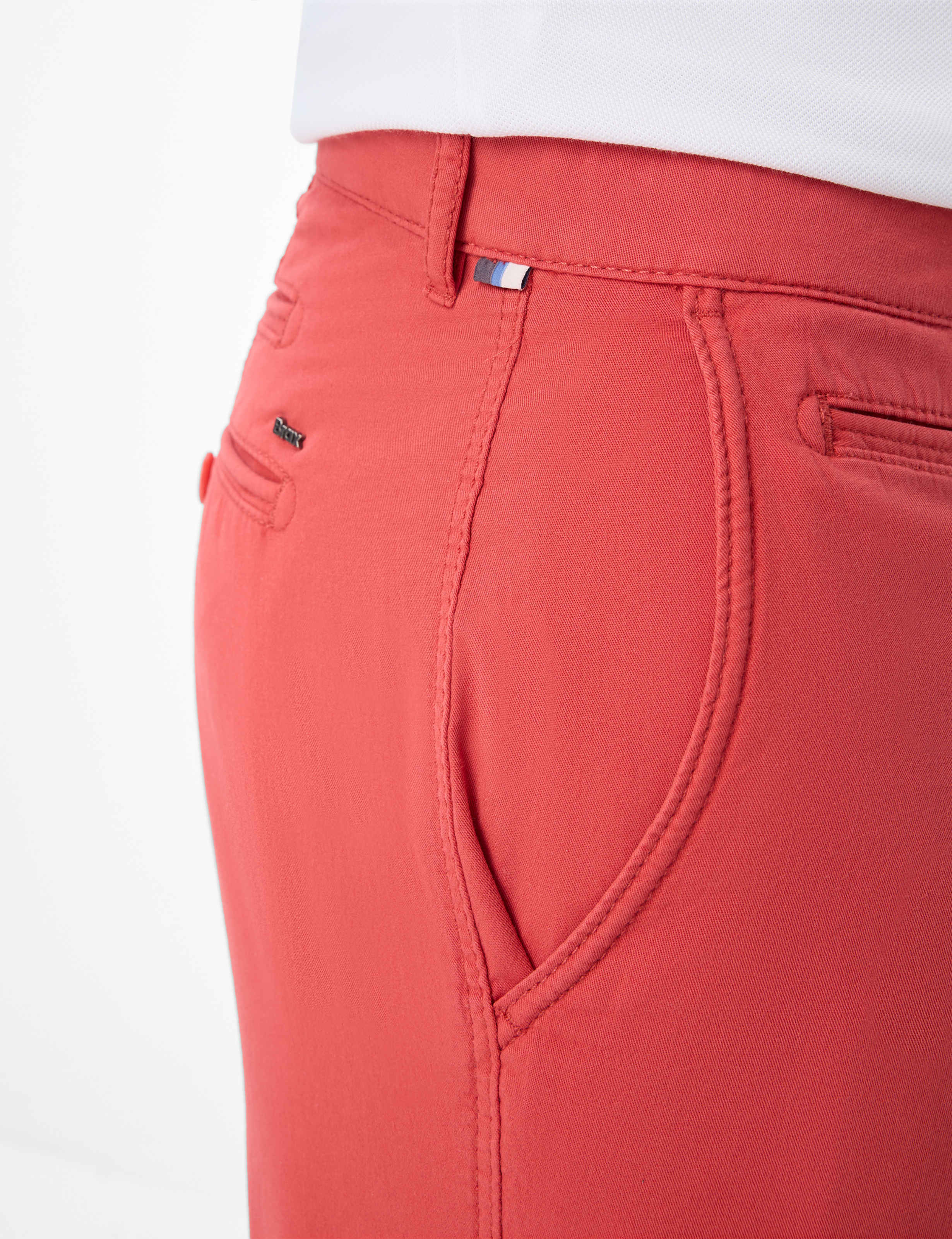 Men Style BARI Red Regular Fit Detail 2