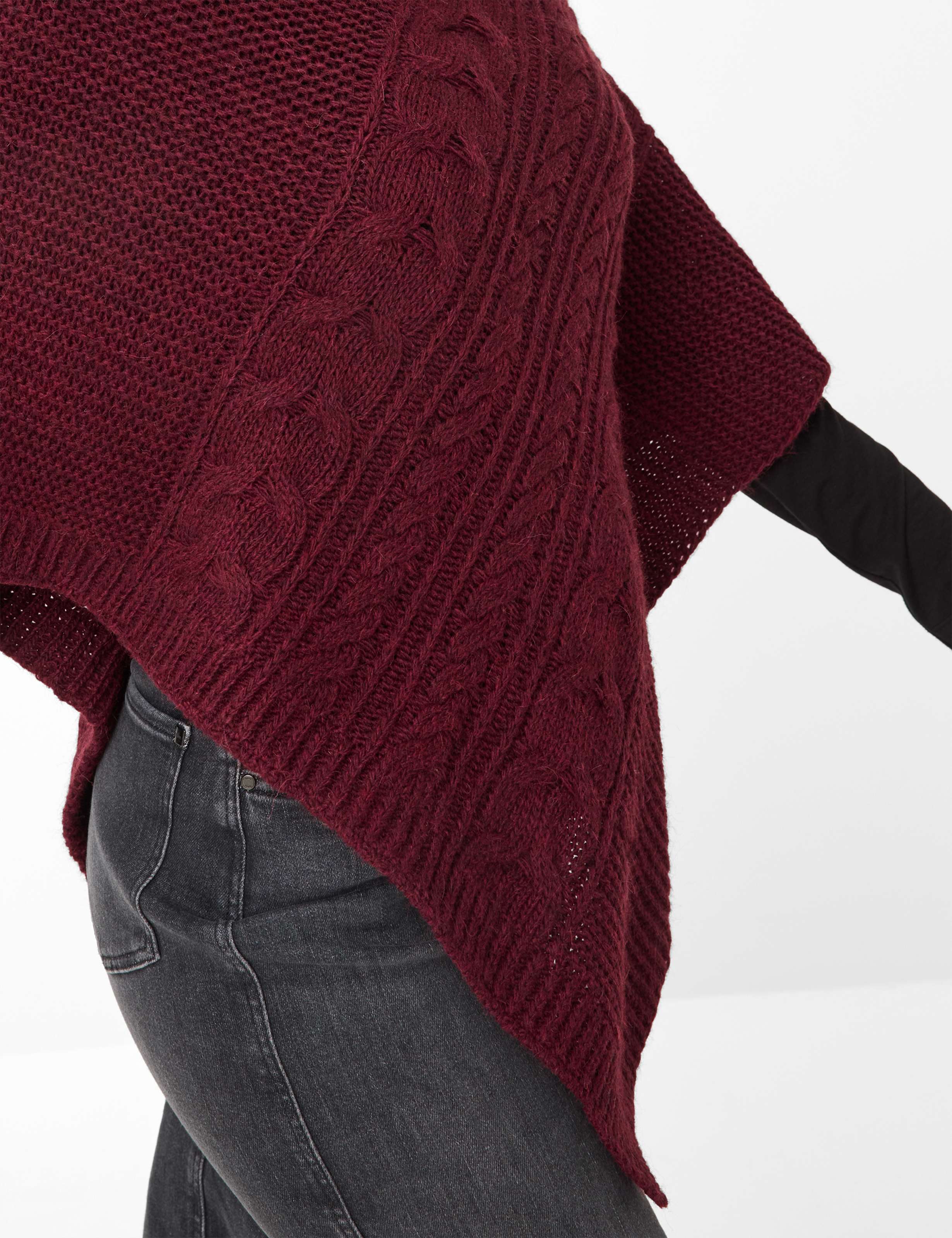 Damen Style THEA Dunkelrot  Detail 2