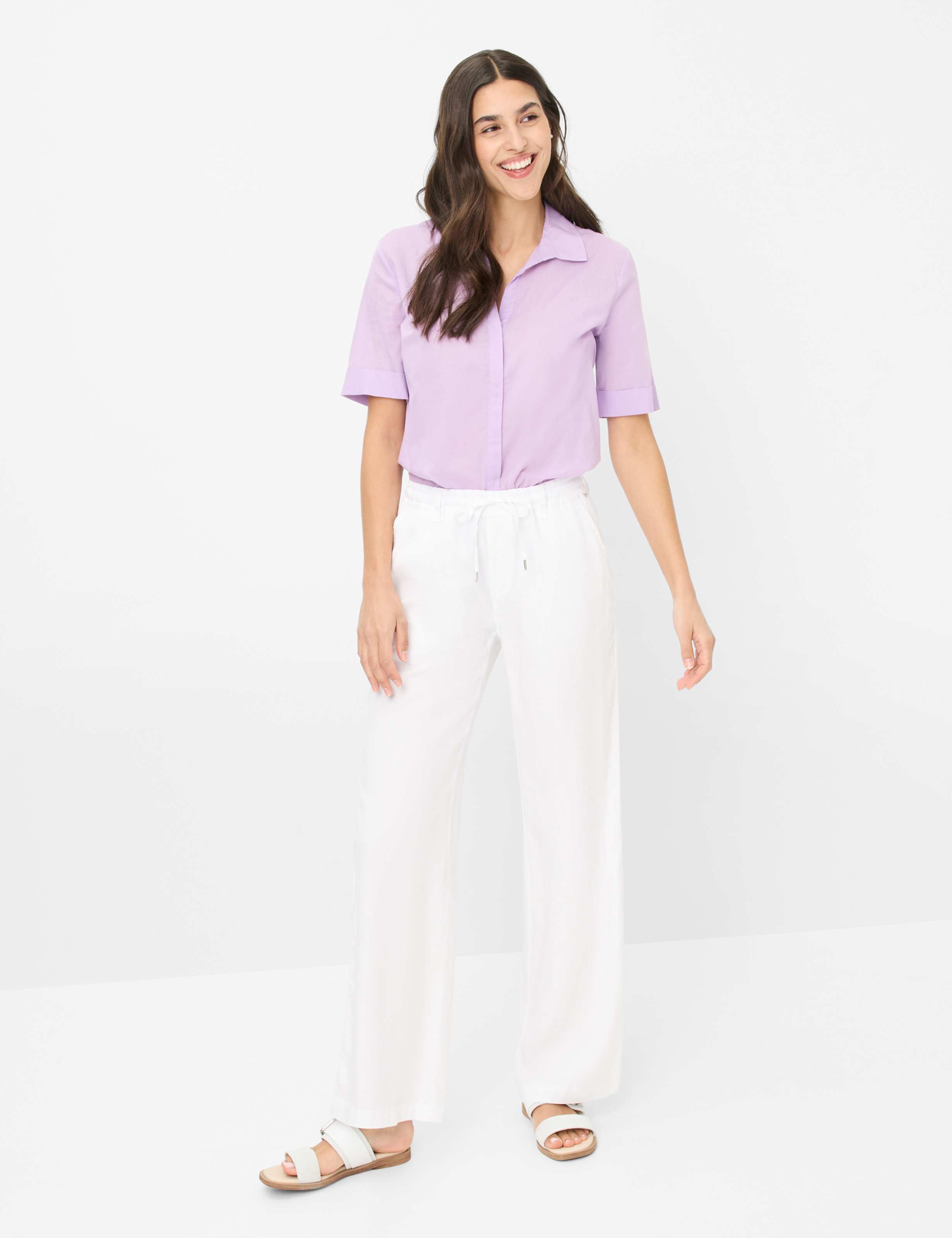 Damen Style VERI Lila - Flieder  Model Outfit