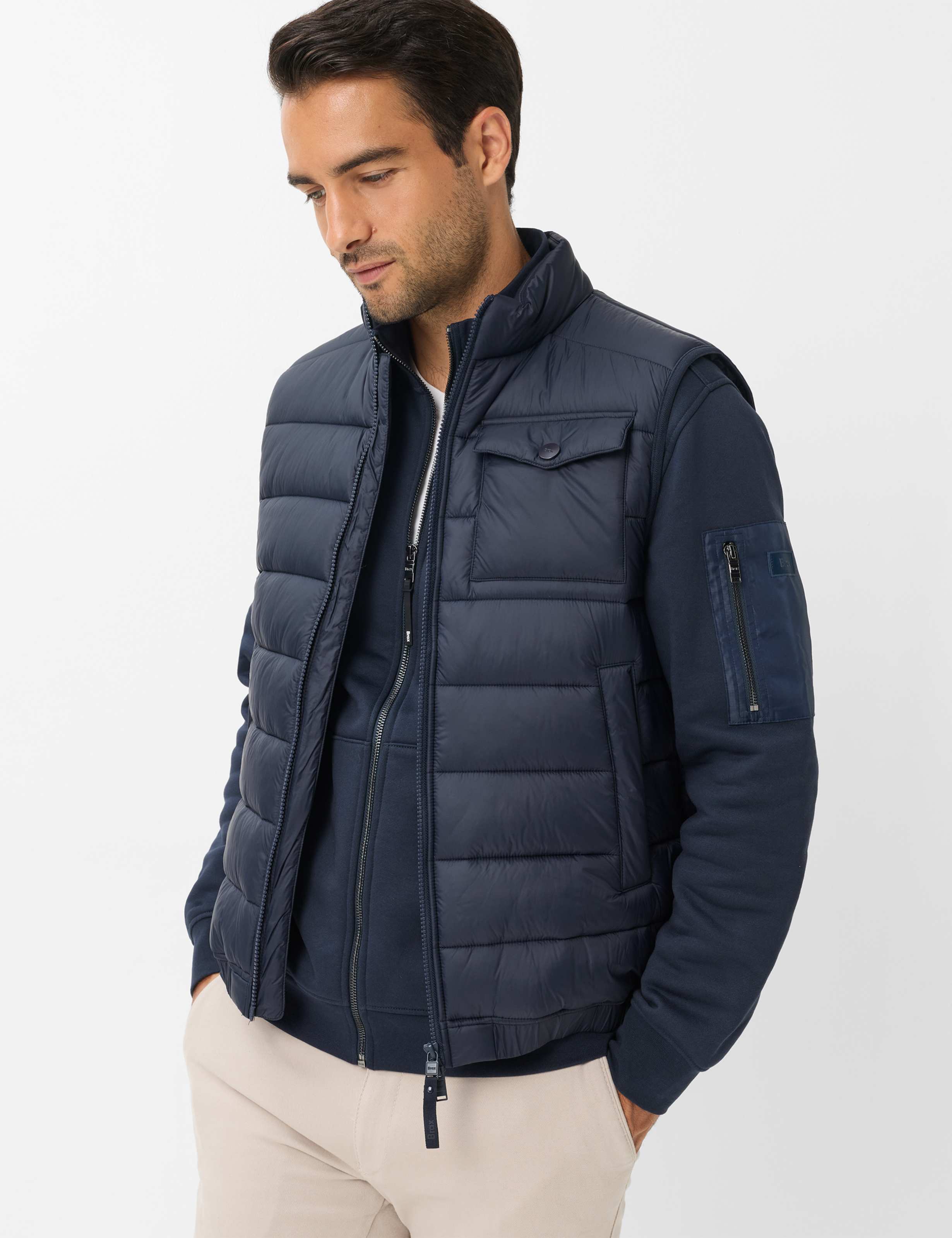 Men Style WILL Dark Blue  Model Front
