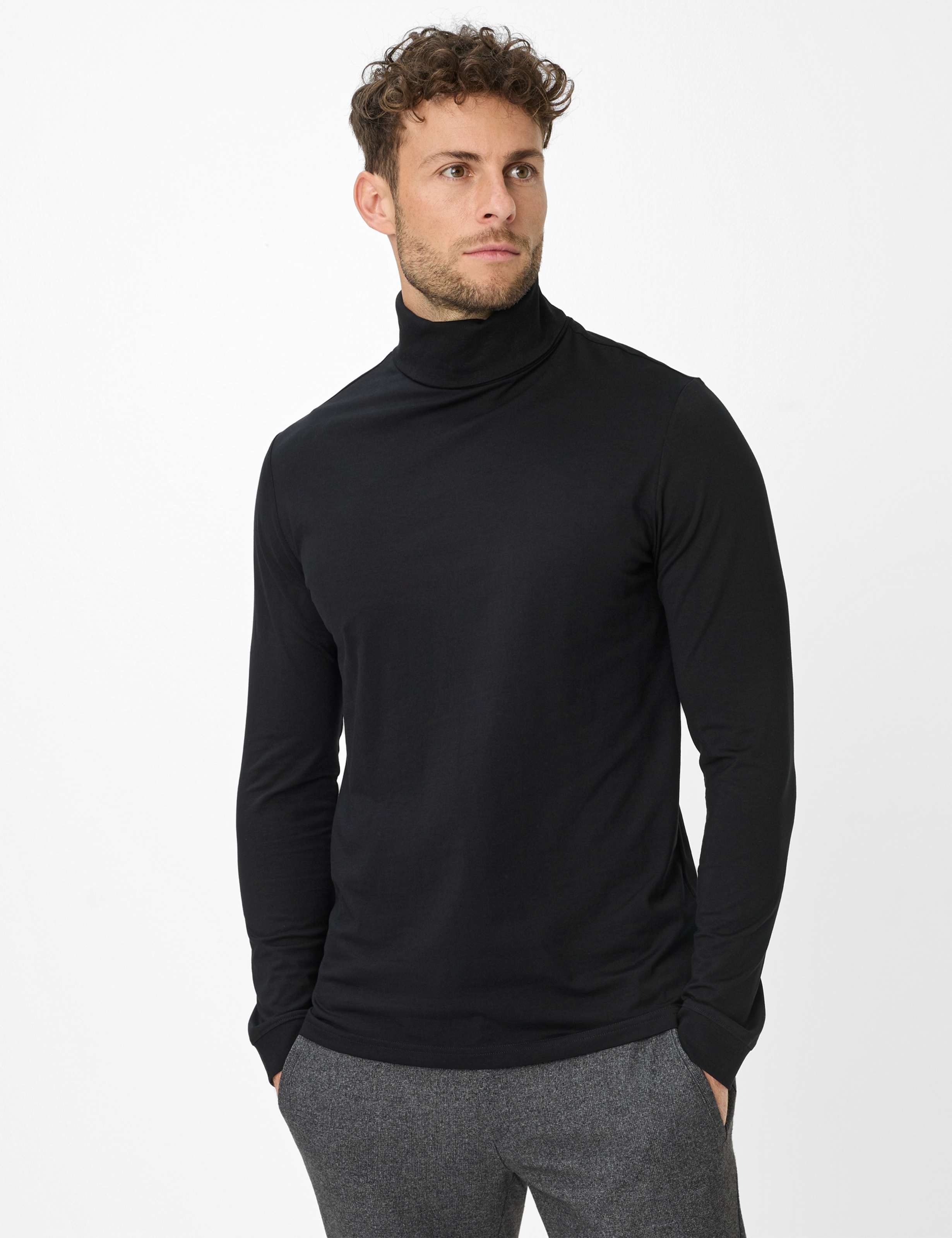 Schwarz, Herren, Style BENNO, MODEL_FRONT_ISHOP