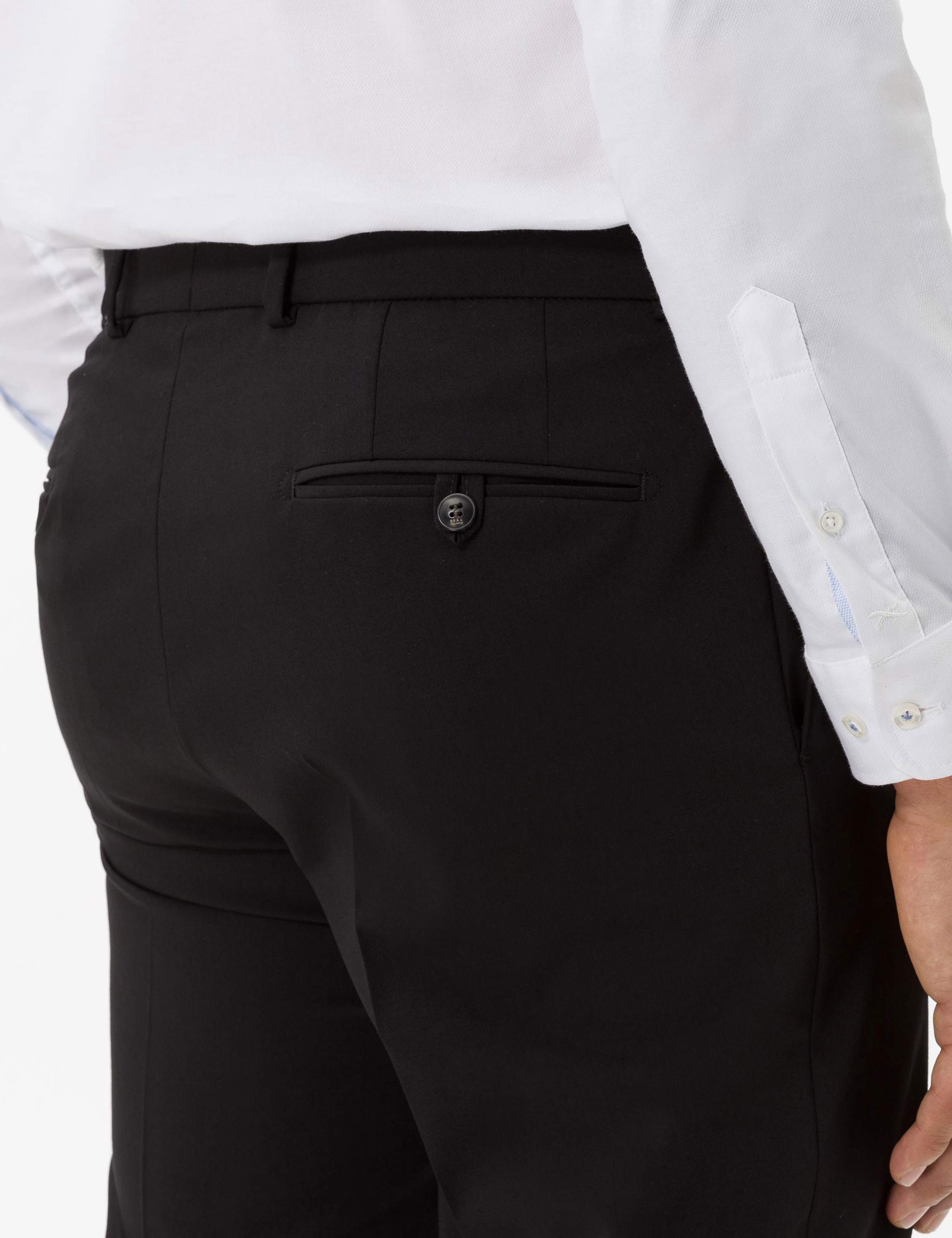 Herren Style ENRICO Schwarz Regular Fit Detail 1