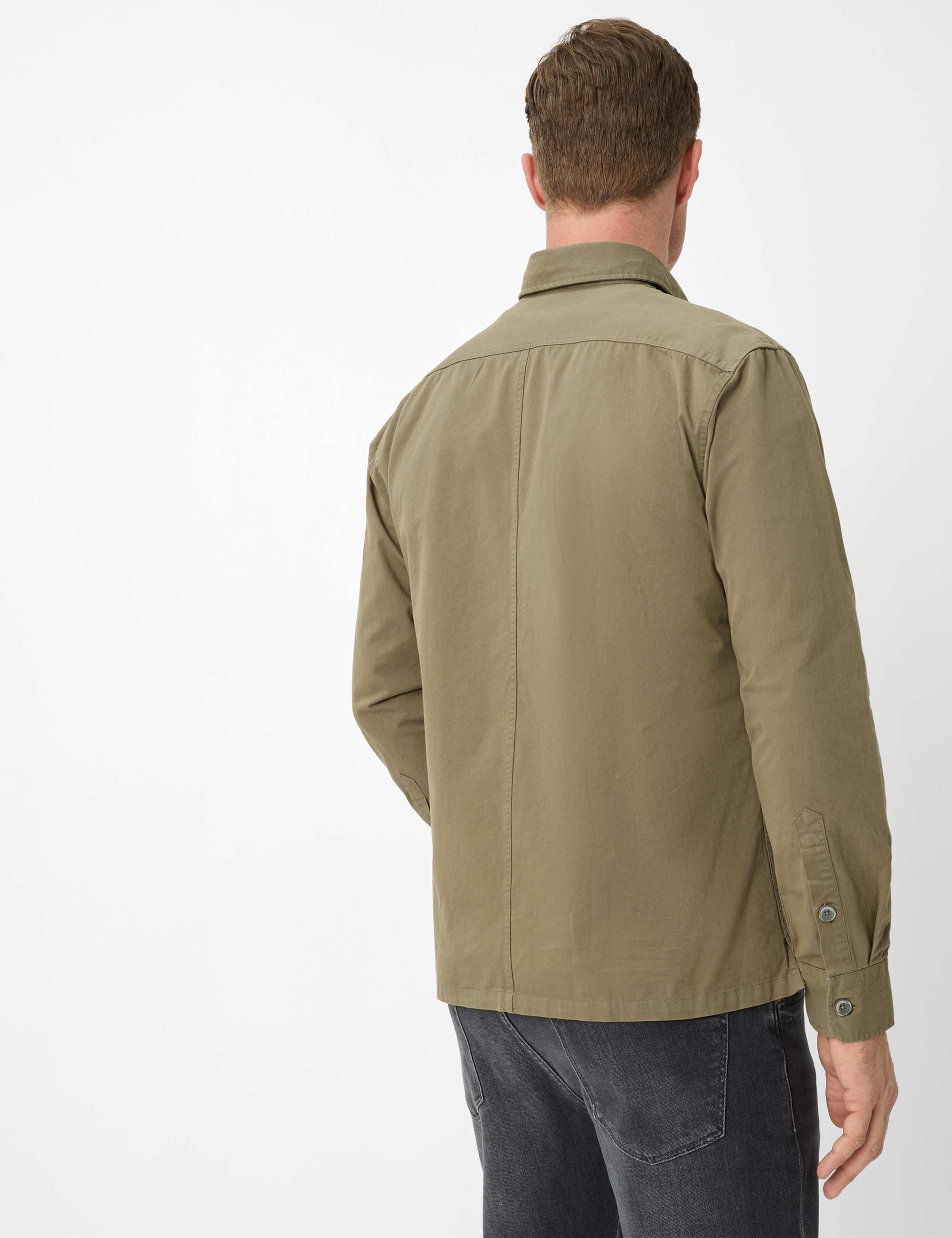 Thumbnail - Brax Herren  Style KAY thyme Grün Khaki, grün - khaki, Gr. L