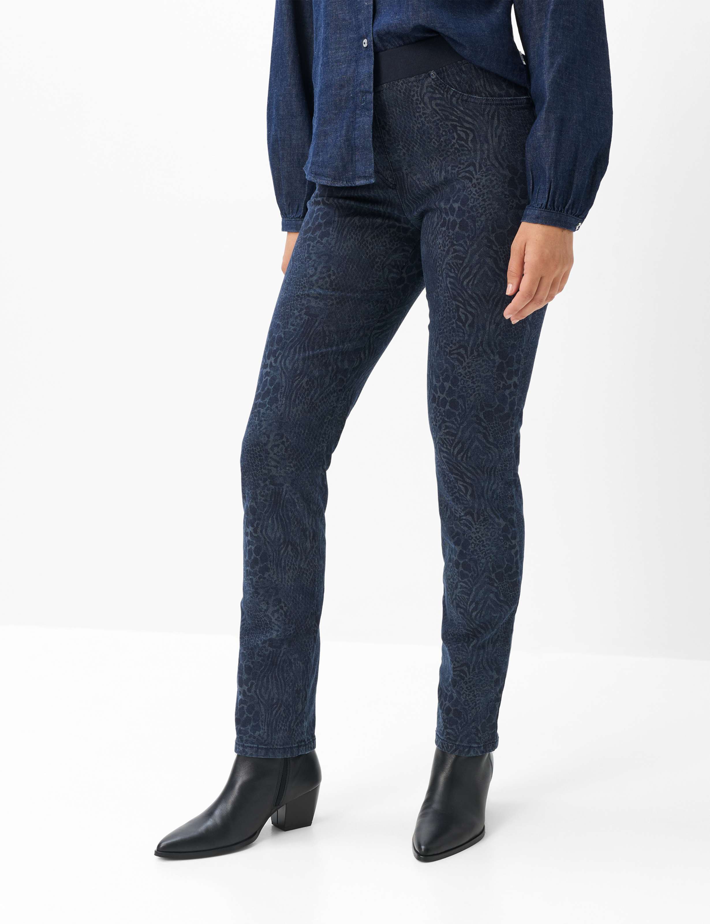 Blautöne, Damen, Style PAMINA, MODEL_FRONT_ISHOP