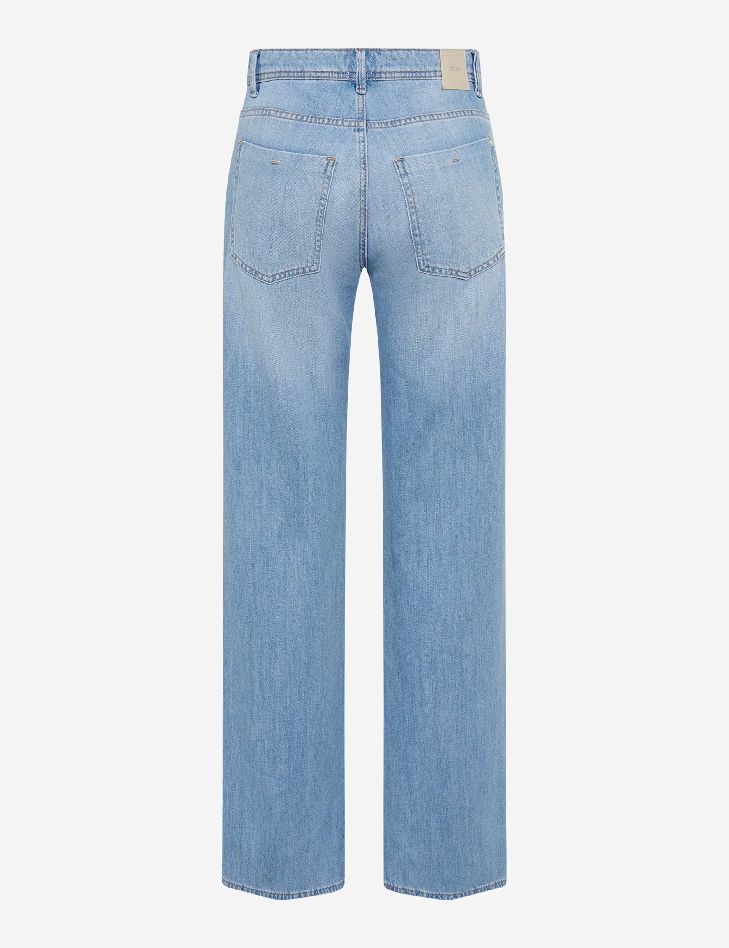 Damen Style MAINE Denim Hellblau Wide Leg Freisteller Rueck