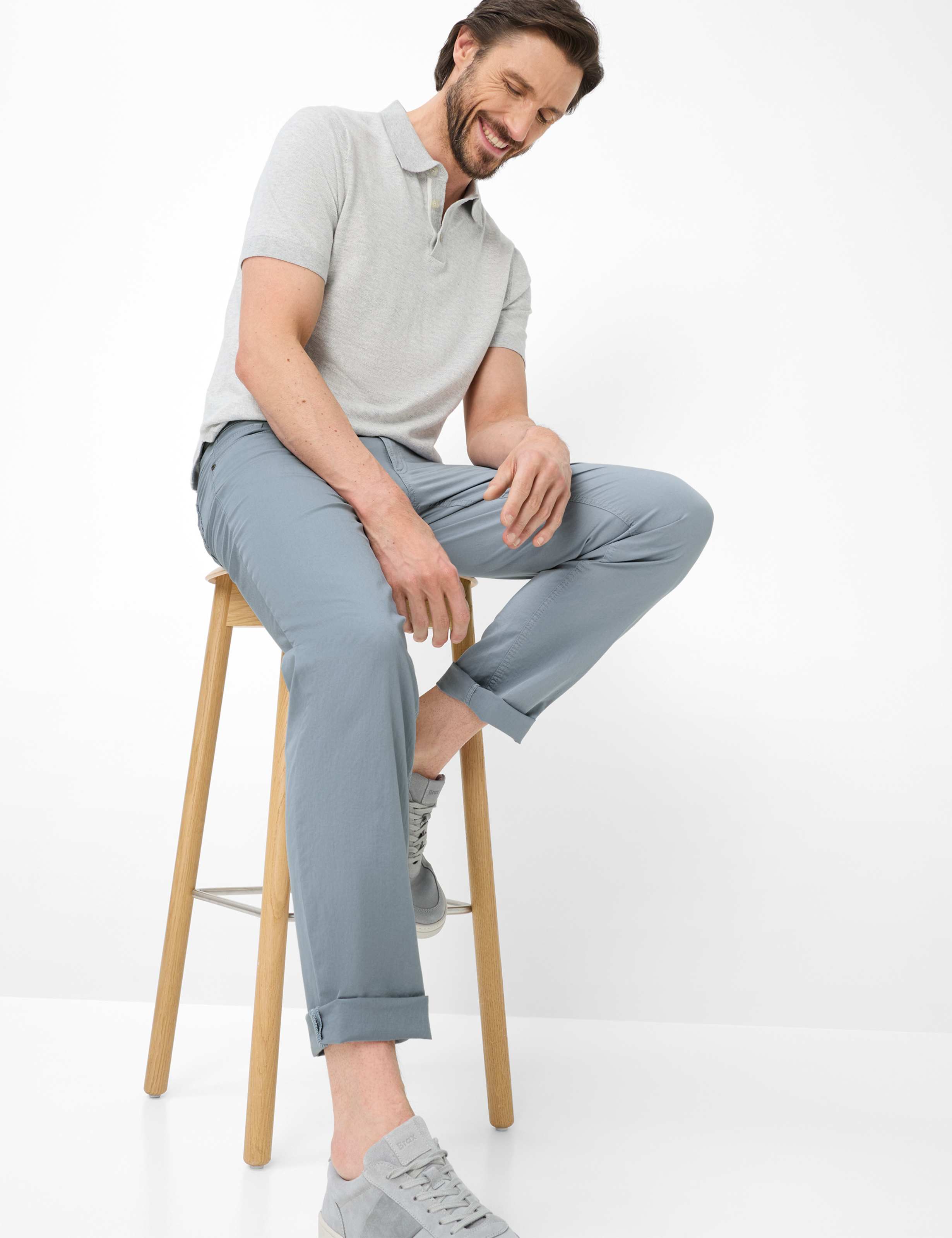 Homme Style LUKE Bleu Regular Fit Détail 1