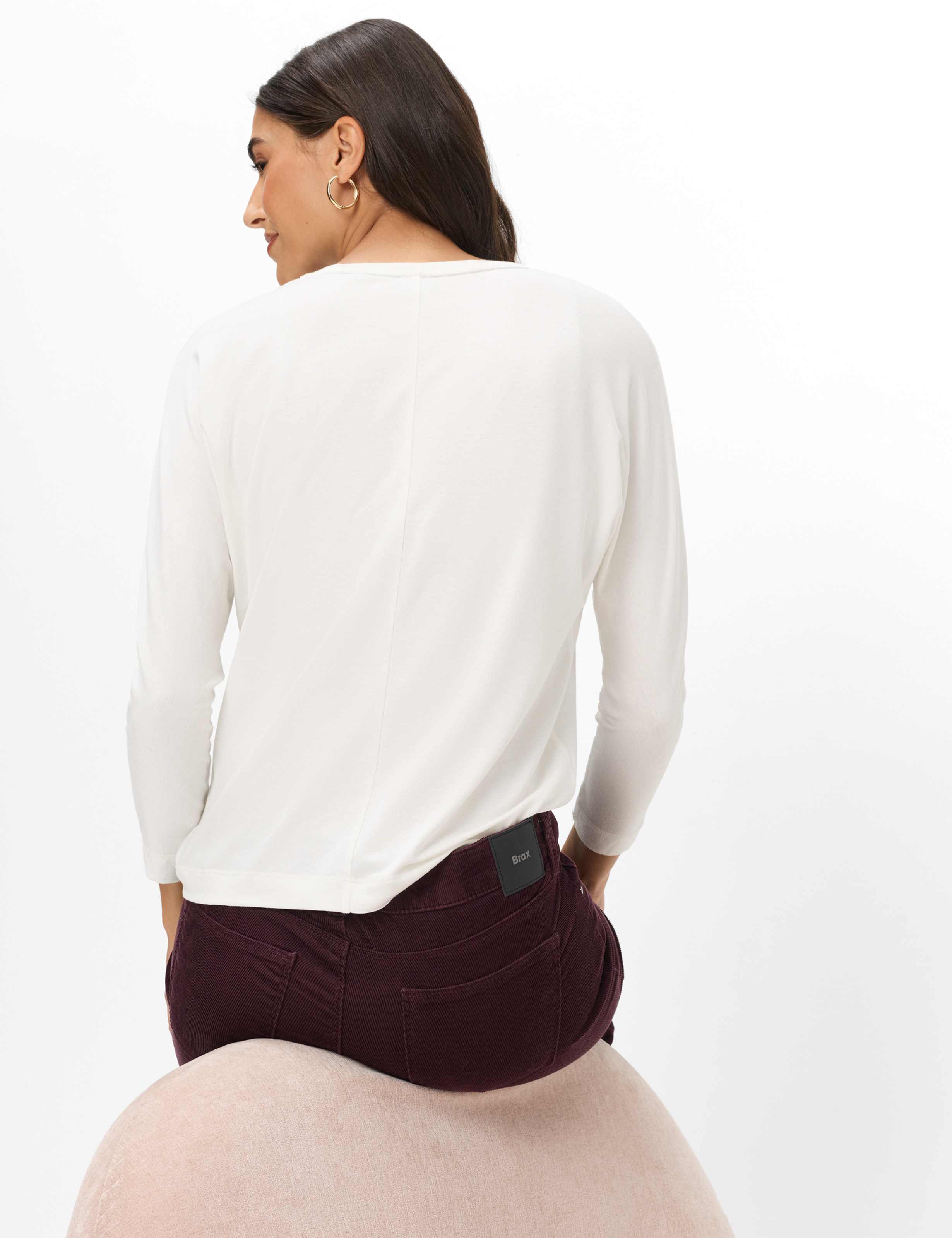 Femme Style SHAKIRA Violette Foncé Slim Fit Détail 1