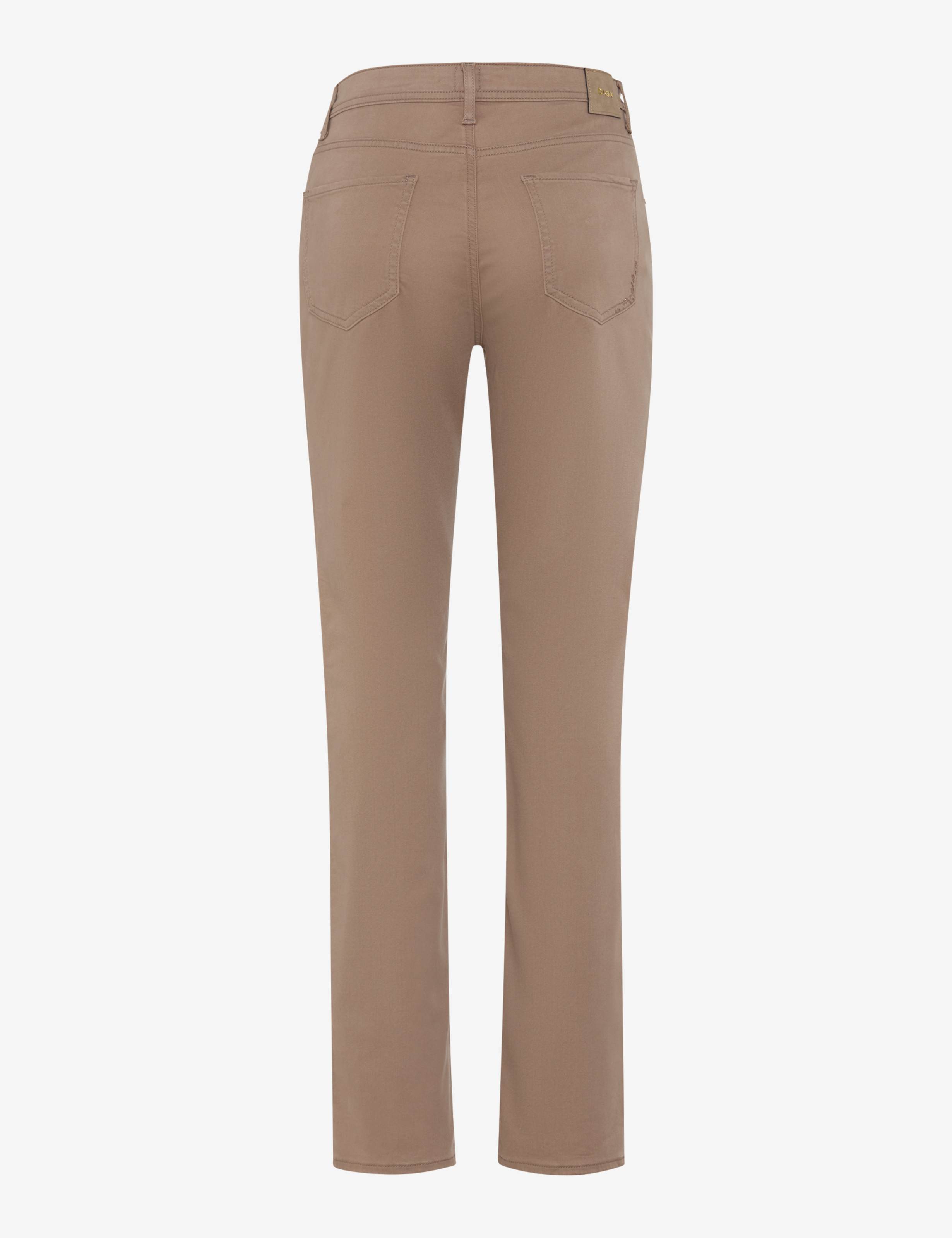 Femme Style CAROLA Marron Clair Feminine Fit Détourage arrière