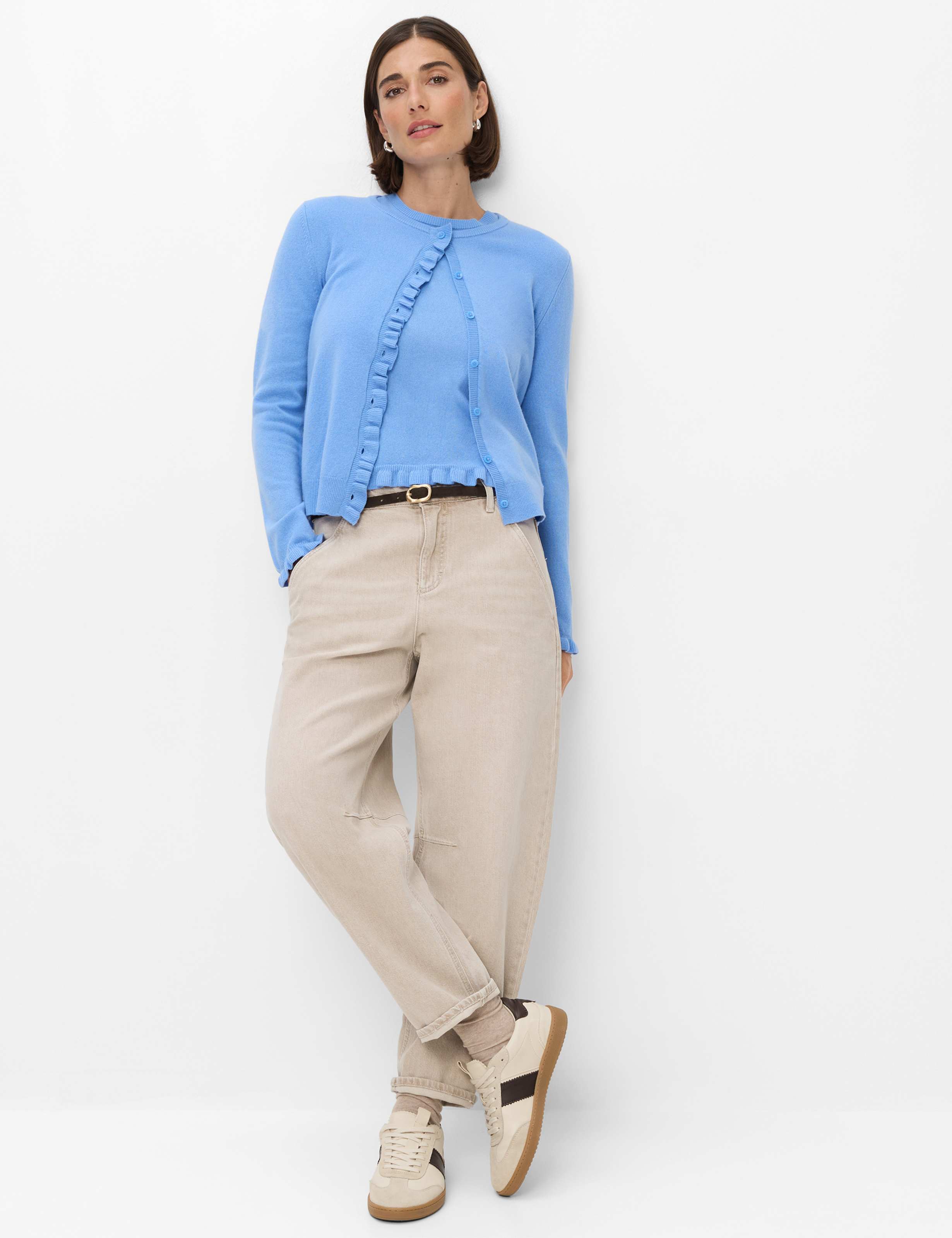 Damen Style ANN Blau  Model Outfit