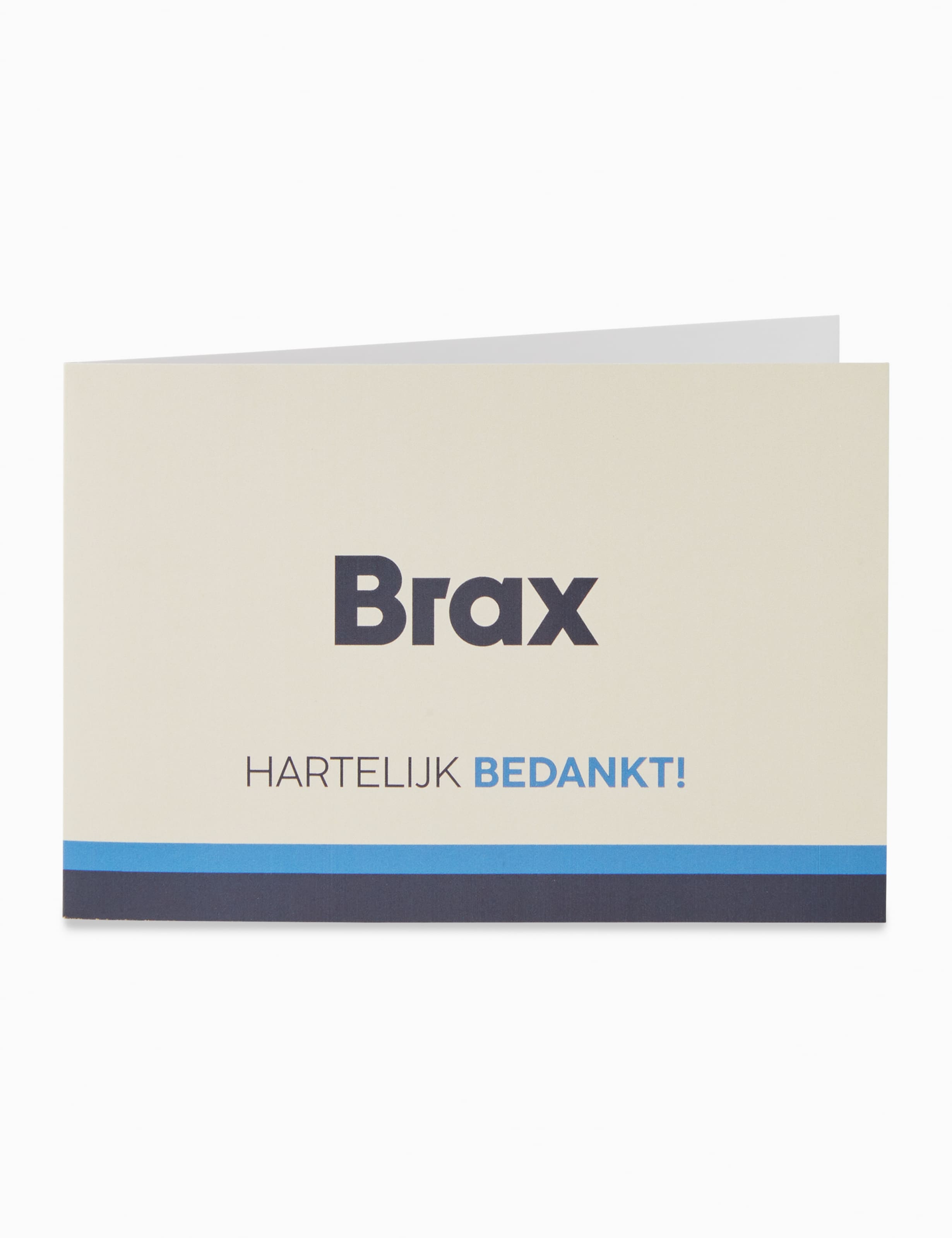 Heren CADEAUBON Hartelijk bedankt  Beel achterkant