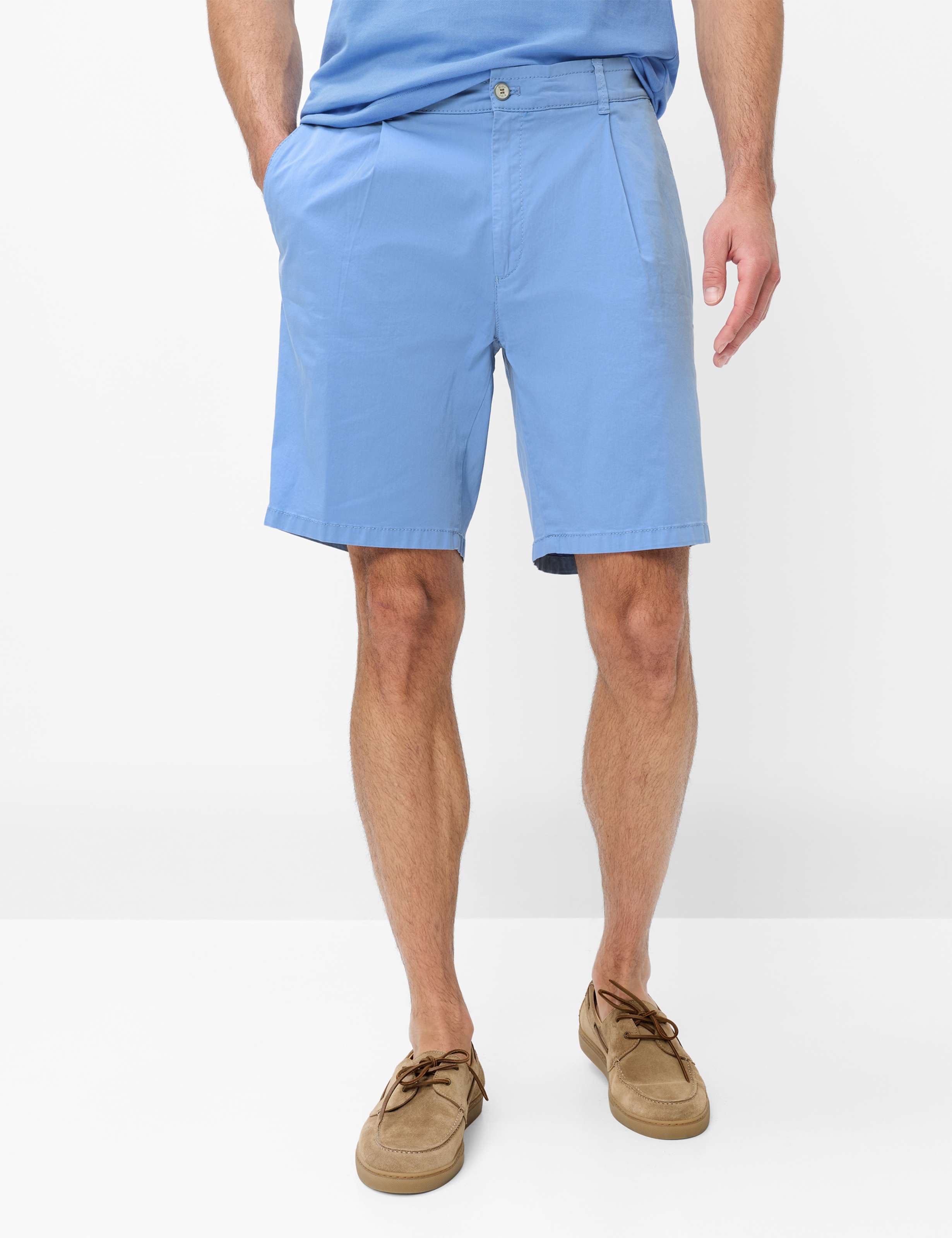 Brax Herren Bermuda Style TINO FRESH BLUE, hellblau, Gr. 35
