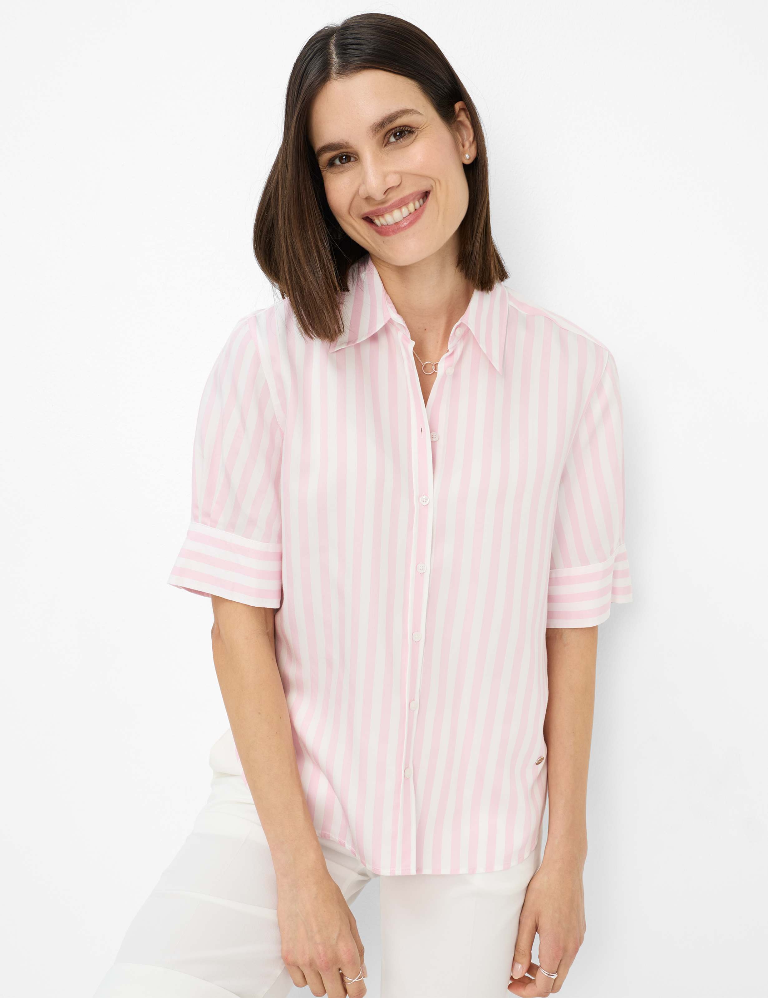 Brax Damen Hemd Style VILLY blush, Rosa, Gr. 36