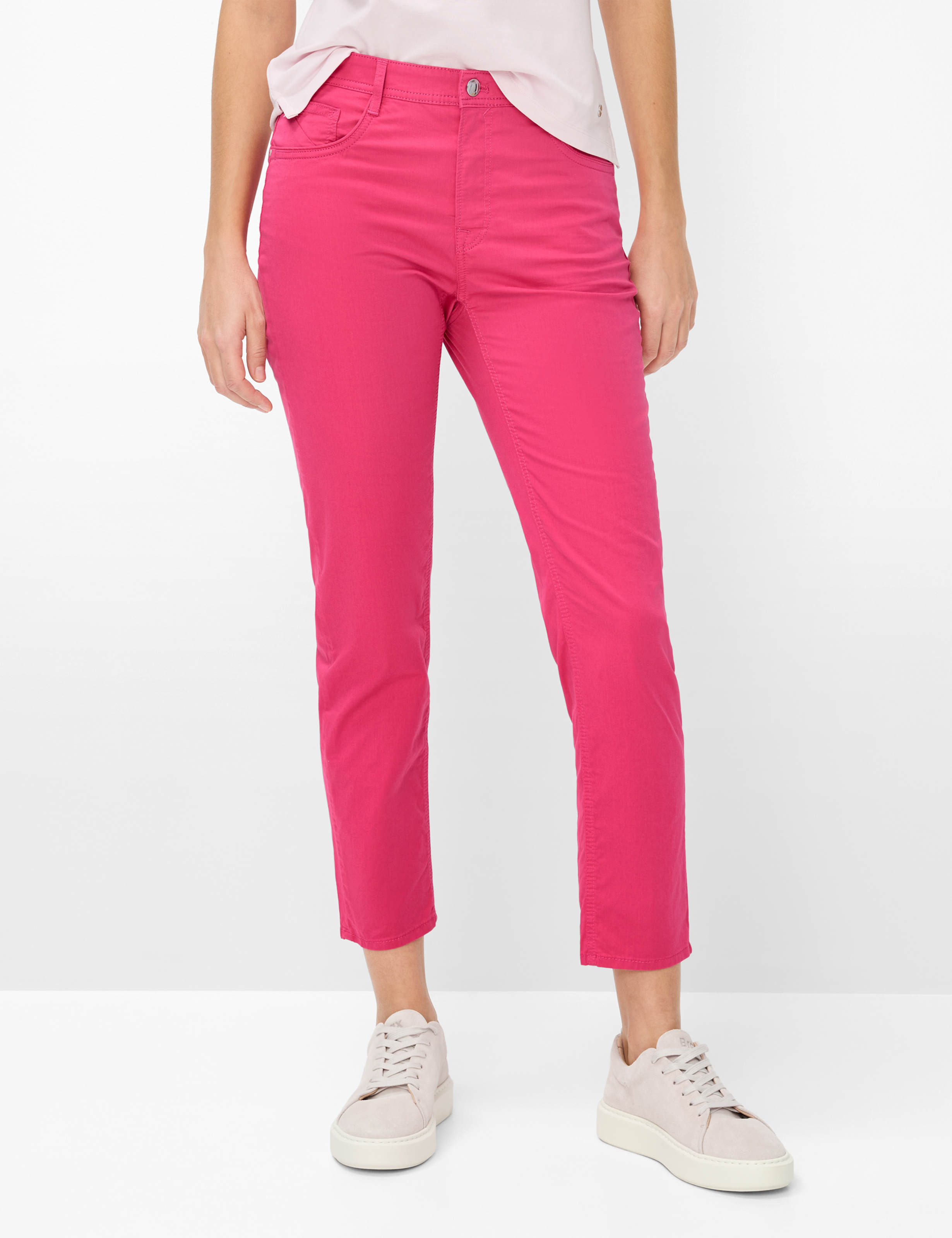 Brax Damen Five-Pocket-Hose Style CAROLA S RASPBERRY SORBET, Rosa, Gr. 38K