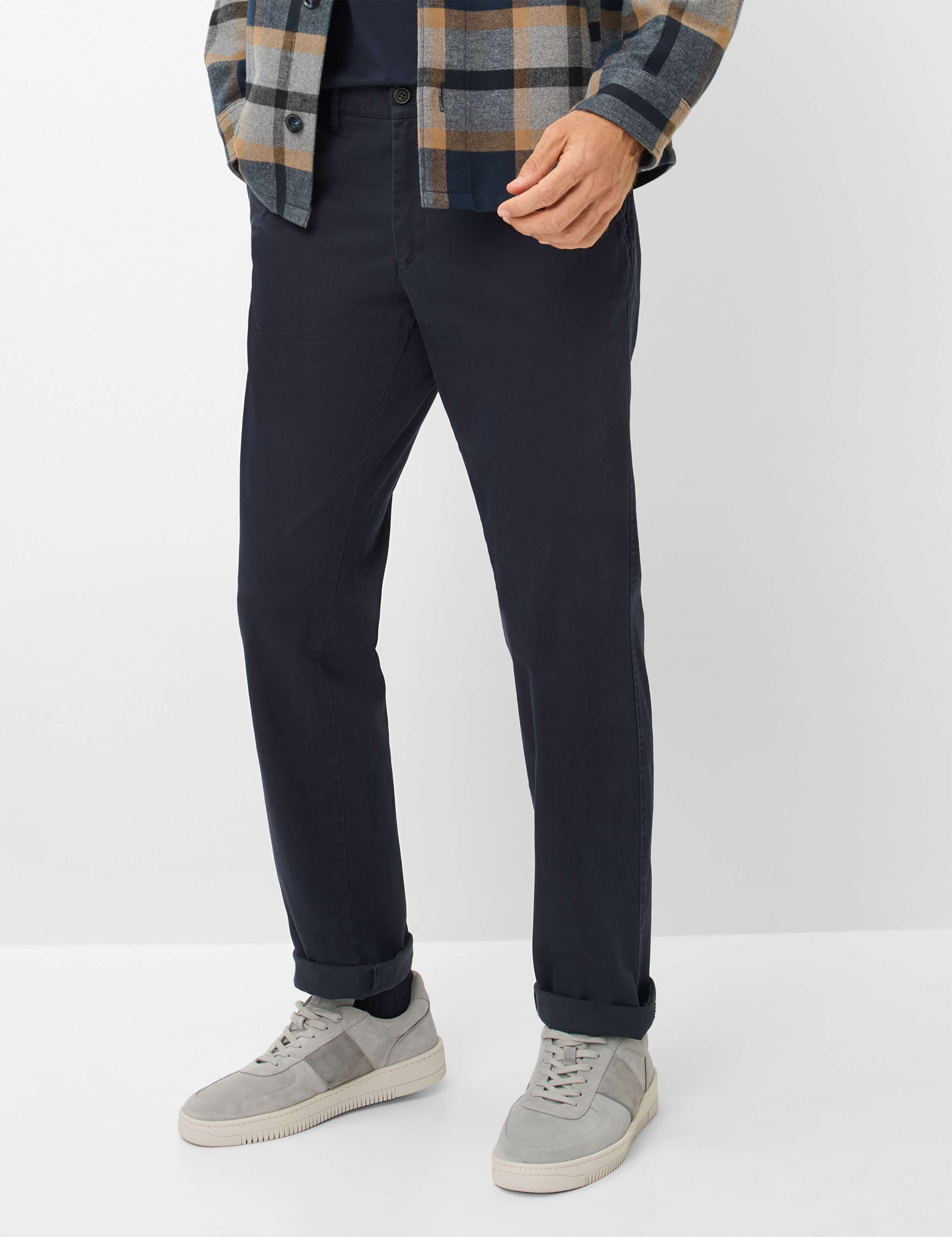 Eurex by Brax Herren Flatfronthose Style TORGE NAVY, dunkelblau, Gr. 34U