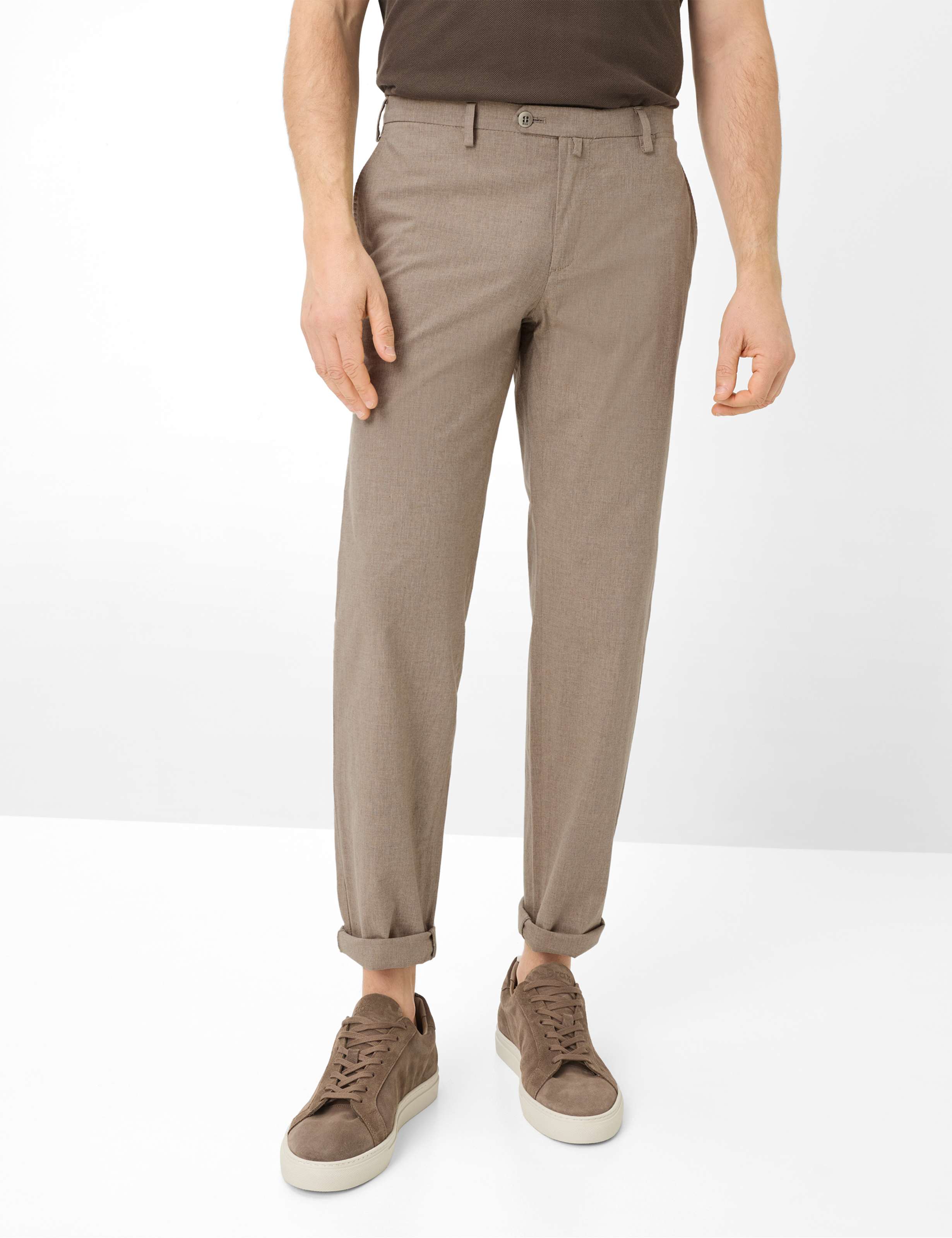 Brax Herren Chino Style SILVIO WALNUT, braun, Gr. 40/30