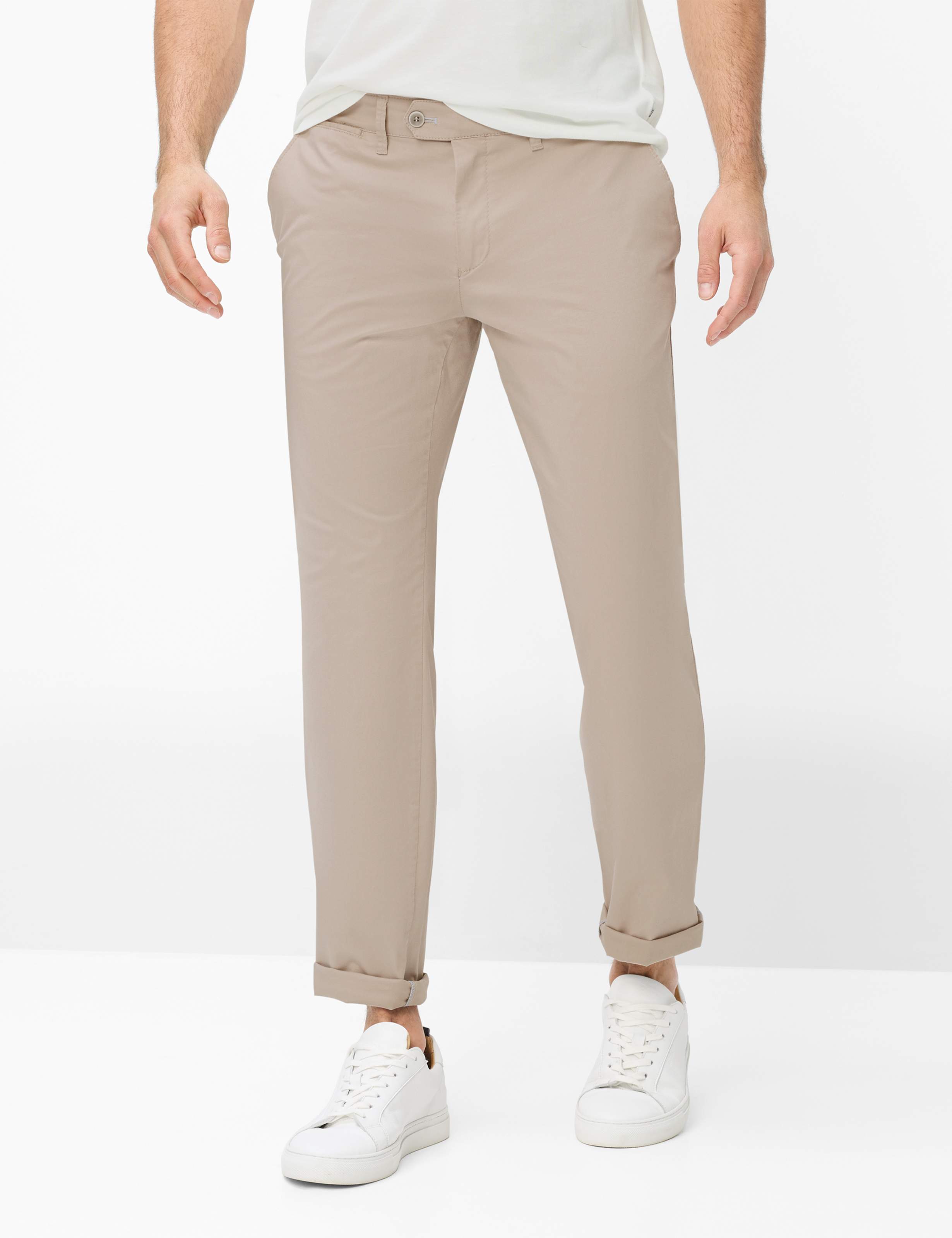 Eurex by Brax Herren Chino Style JOE GREY BEIGE, hellgrau, Gr. 50