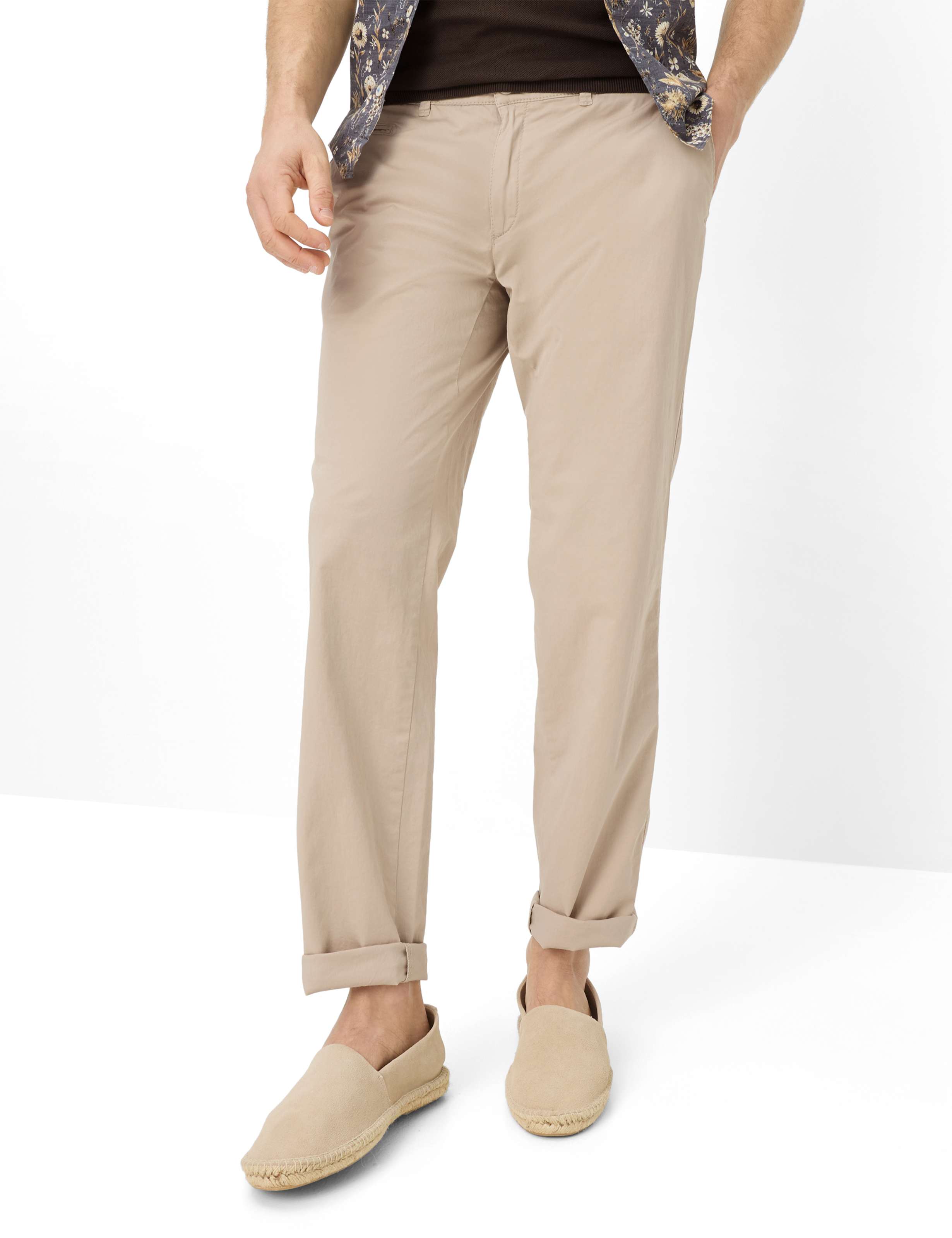 Brax Herren Chino Style FABIO BEACH, hellbeige, Gr. 44/34