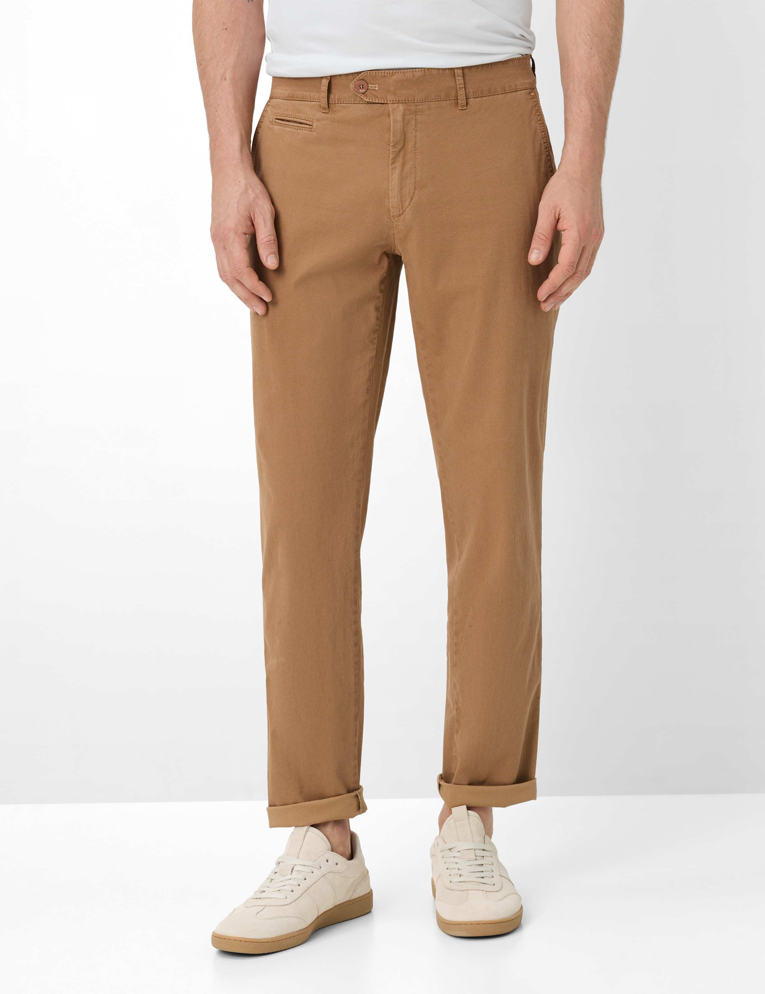 Brax Herren Chino Style EVEREST PEANUT, braun, Gr. 110