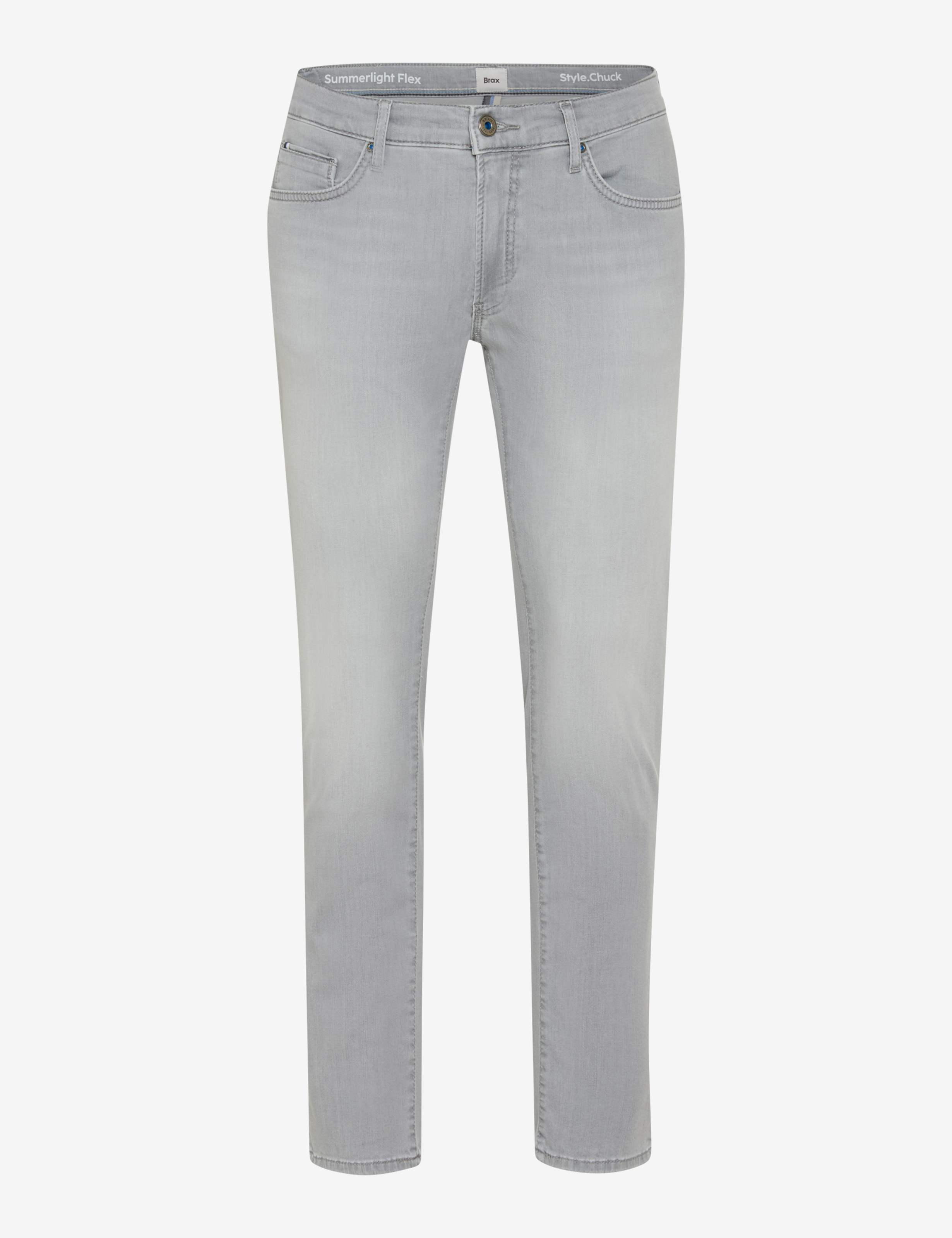 Brax Herren Hose Style CHUCK, denim grau, Gr. 50/32